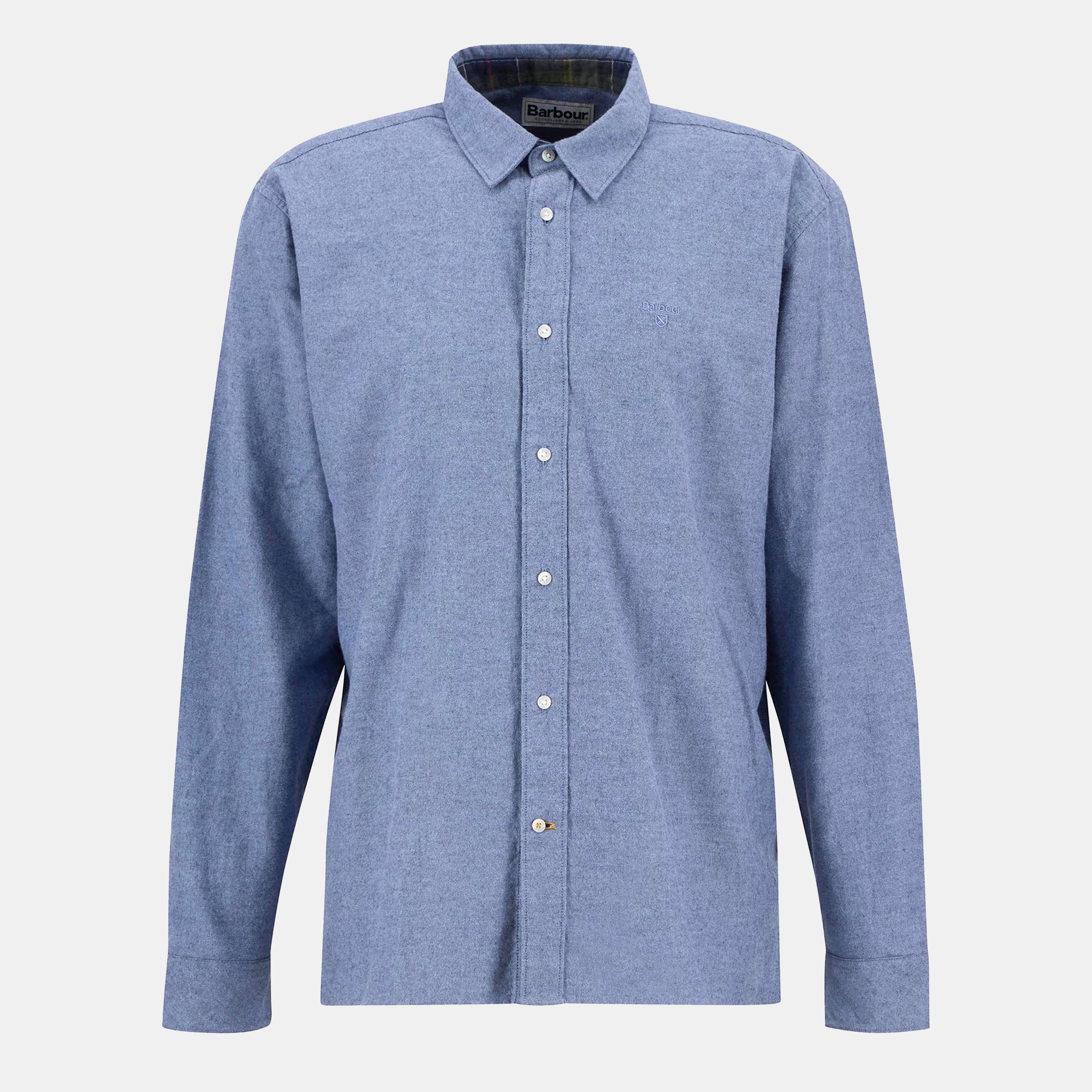 Sky BL32 - Barbour - Sealane Relaxed Long-Sleeved Shirt - 1