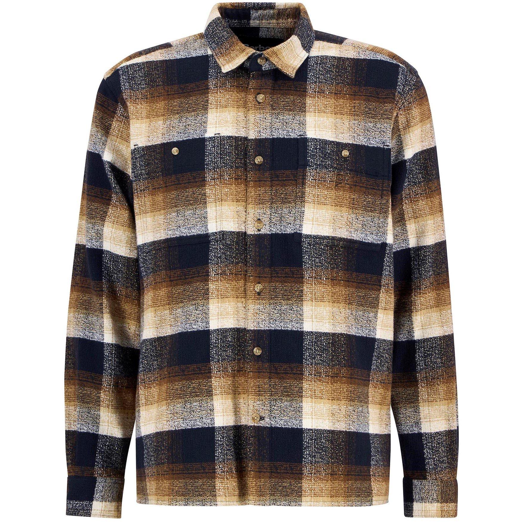 Barbour Mens Woodfoot Shirt - Black BK31 - L