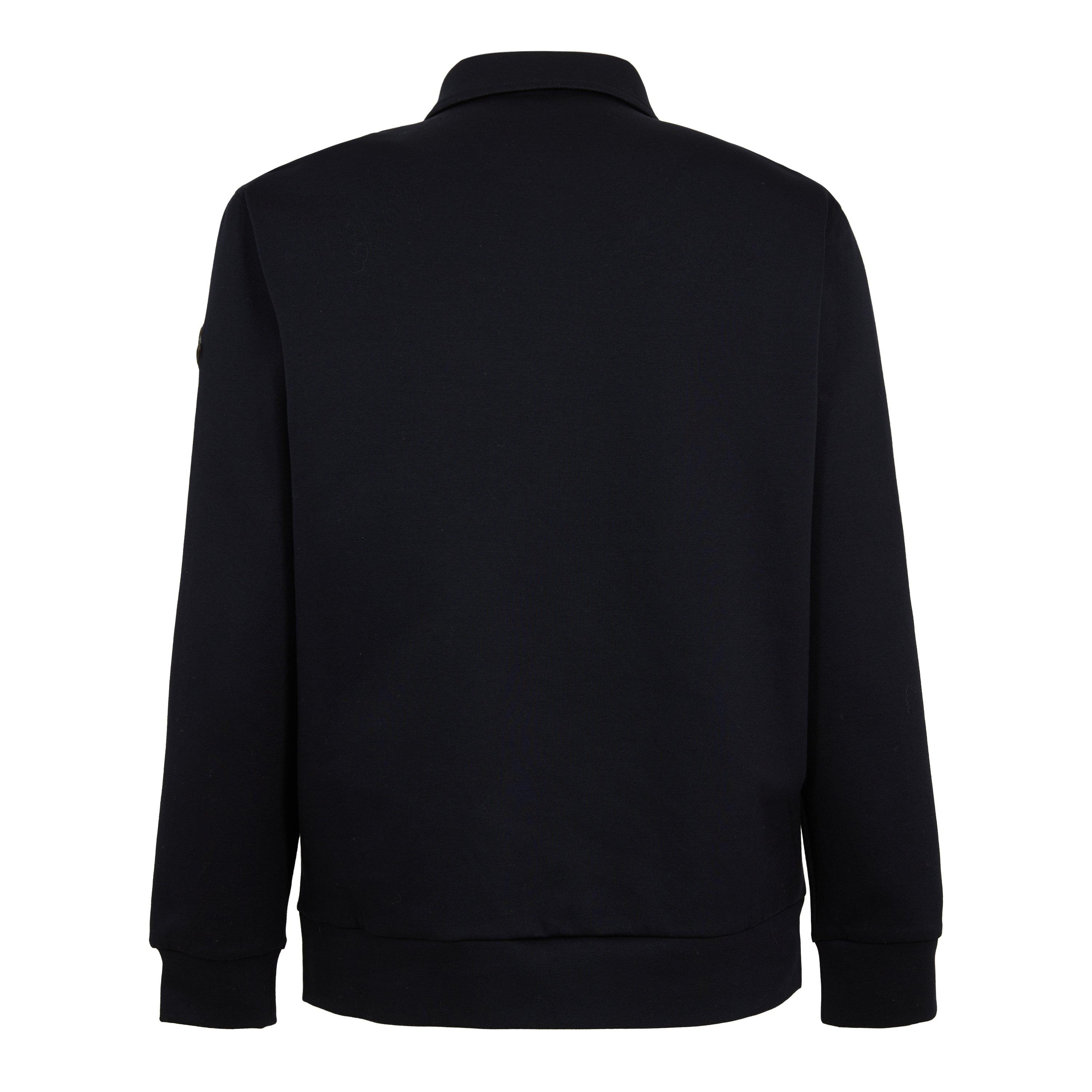 Navy 779 - Moncler - Men's Edit Zipped Quarter Zip Fleece - 2