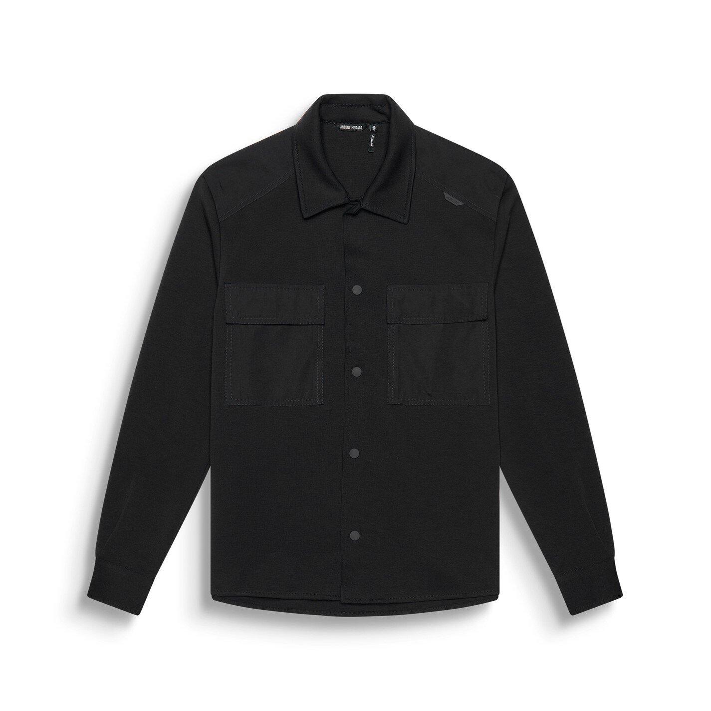 Nero - Antony Morato - REGULAR FIT SHIRT IN COTTON BLEND WITH POCKETS - 2