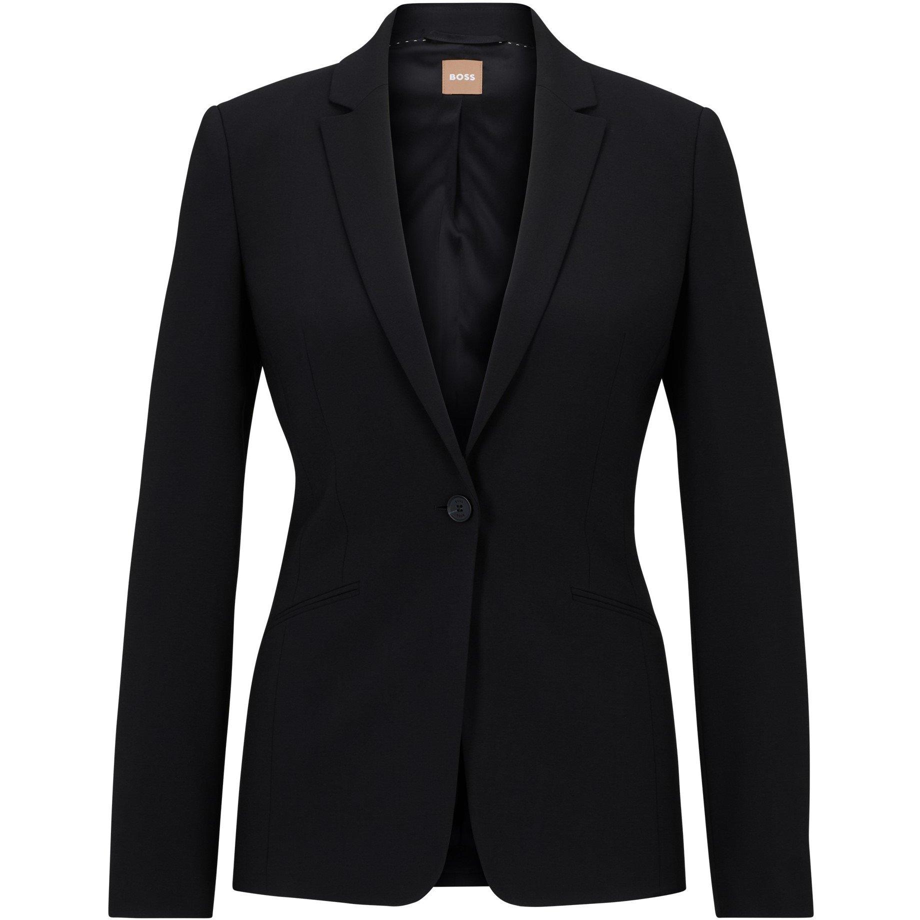 Black - Boss - Women's Jabina Suit Jacket