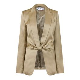 Off White Women's Duchesse Twisted Blazer Jacket