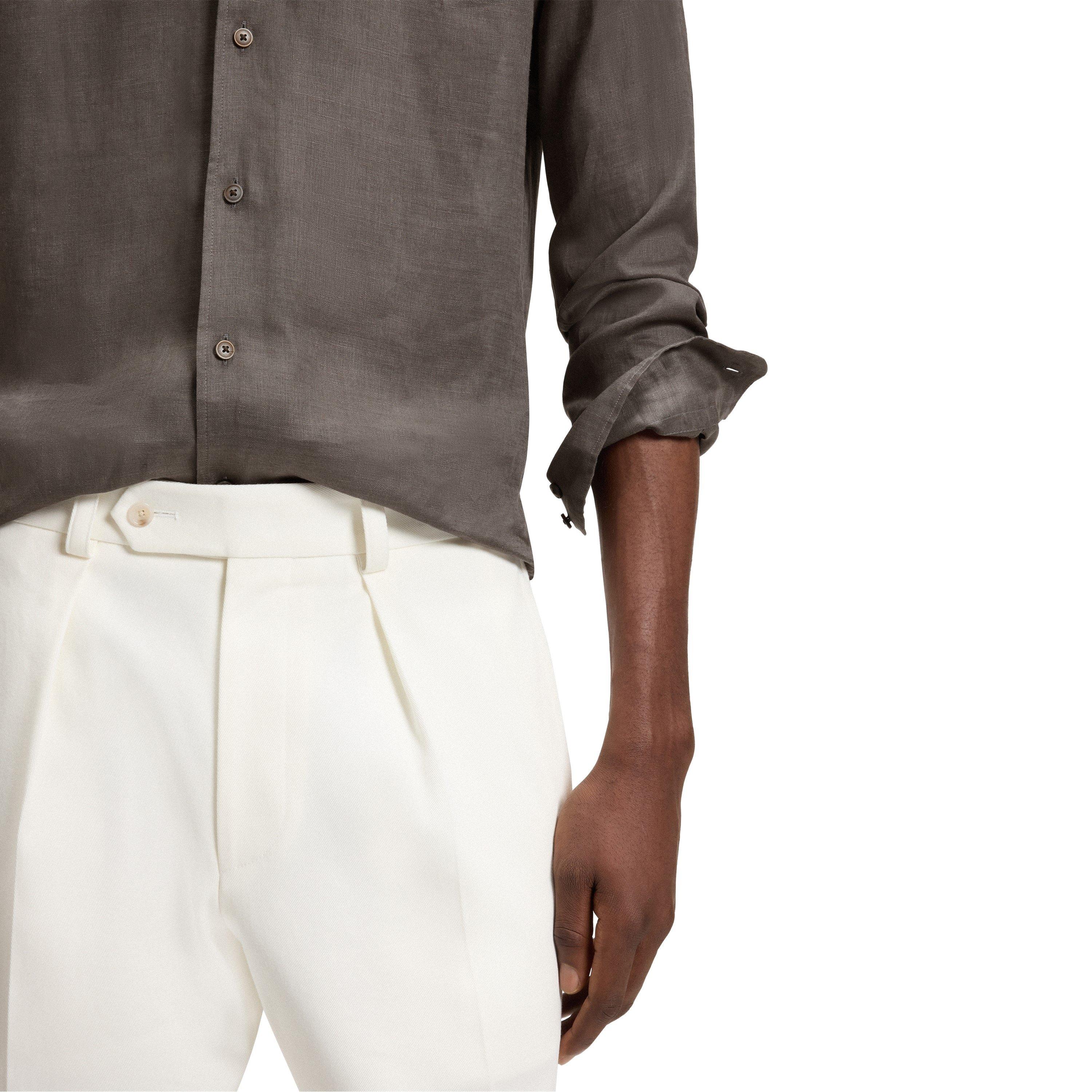Green 315 - Boss - Men's Jack Black Double Breasted Linen Short Sleeve Shirt - 4