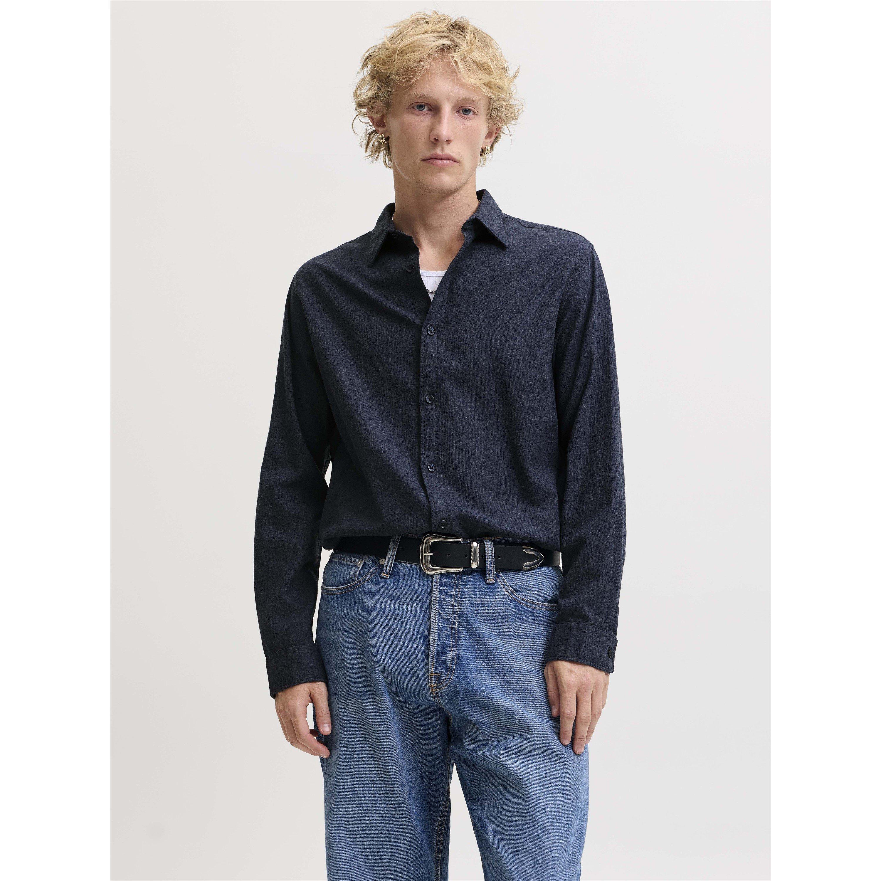 Navy Blazer - Jack and Jones - Jack Field Melange S Sn64 - 2