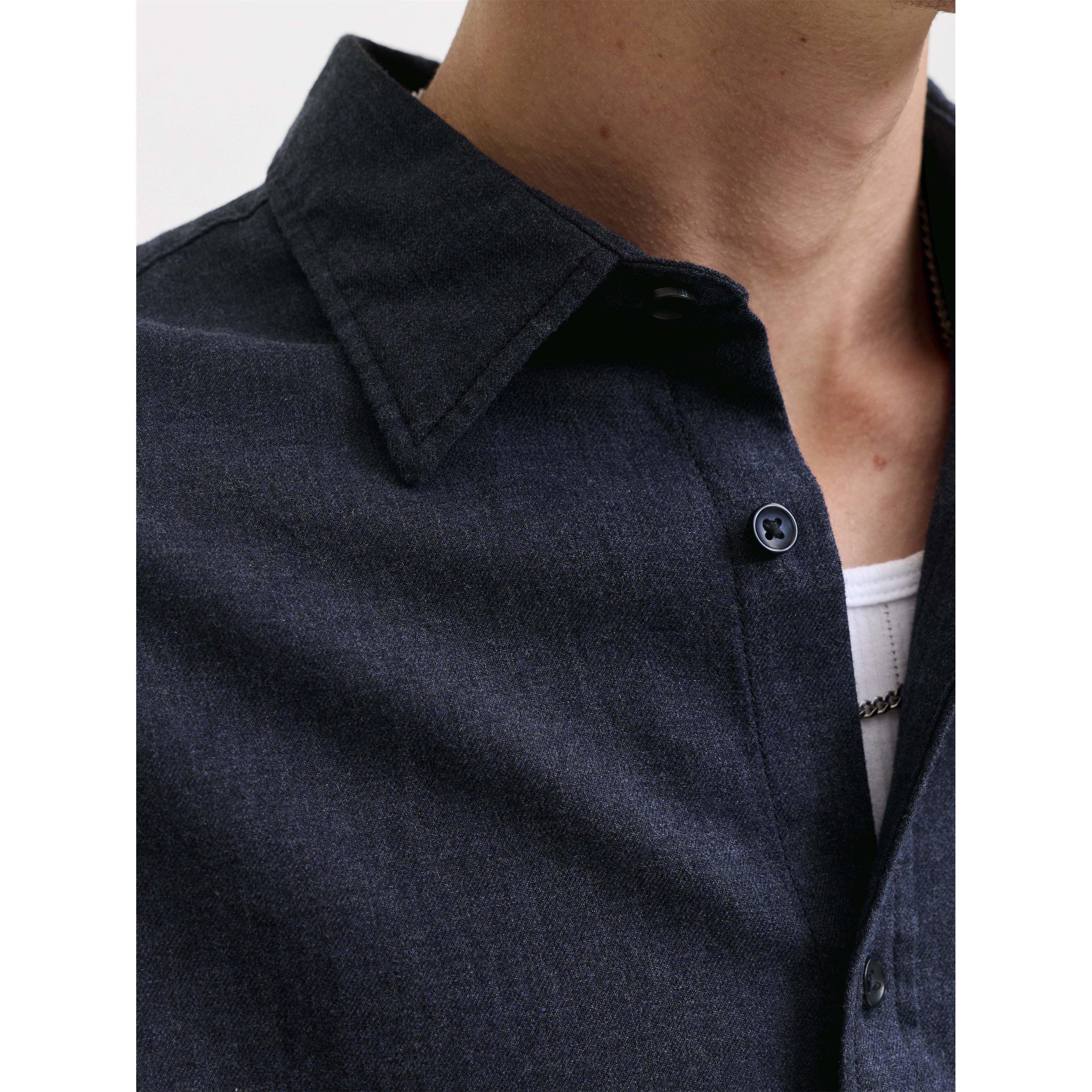 Navy Blazer - Jack and Jones - Jack Field Melange S Sn64 - 3