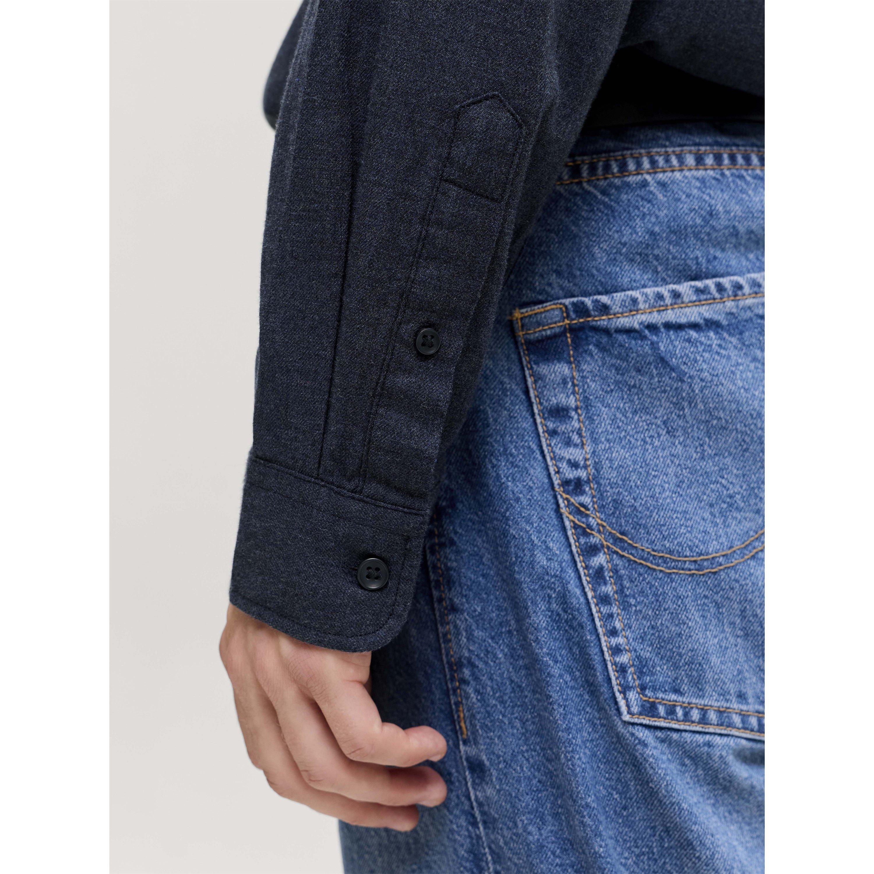 Navy Blazer - Jack and Jones - Jack Field Melange S Sn64 - 4