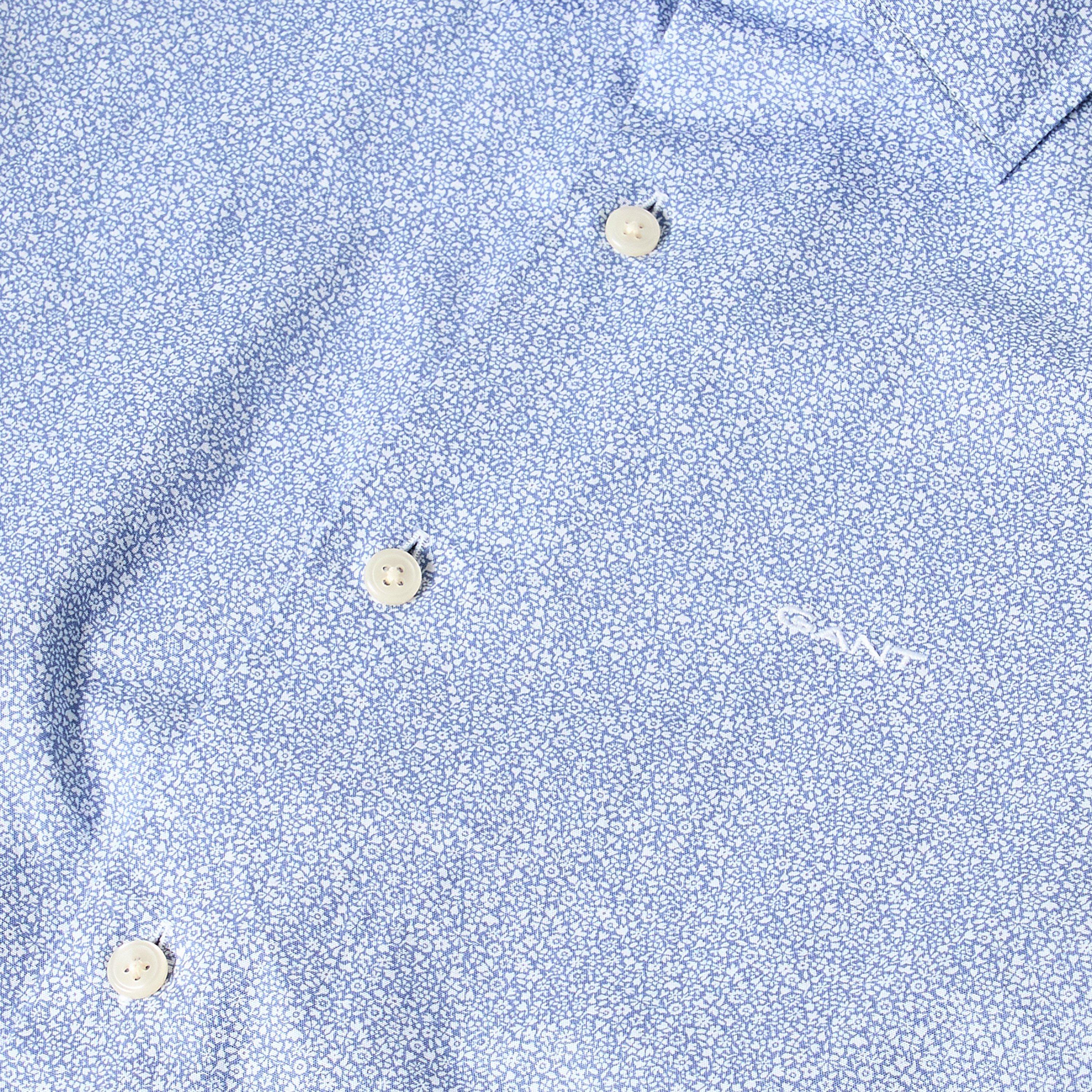 Faded Blue 430 - Gant - Gant Poplin AOP Shrt Sn62 - 3