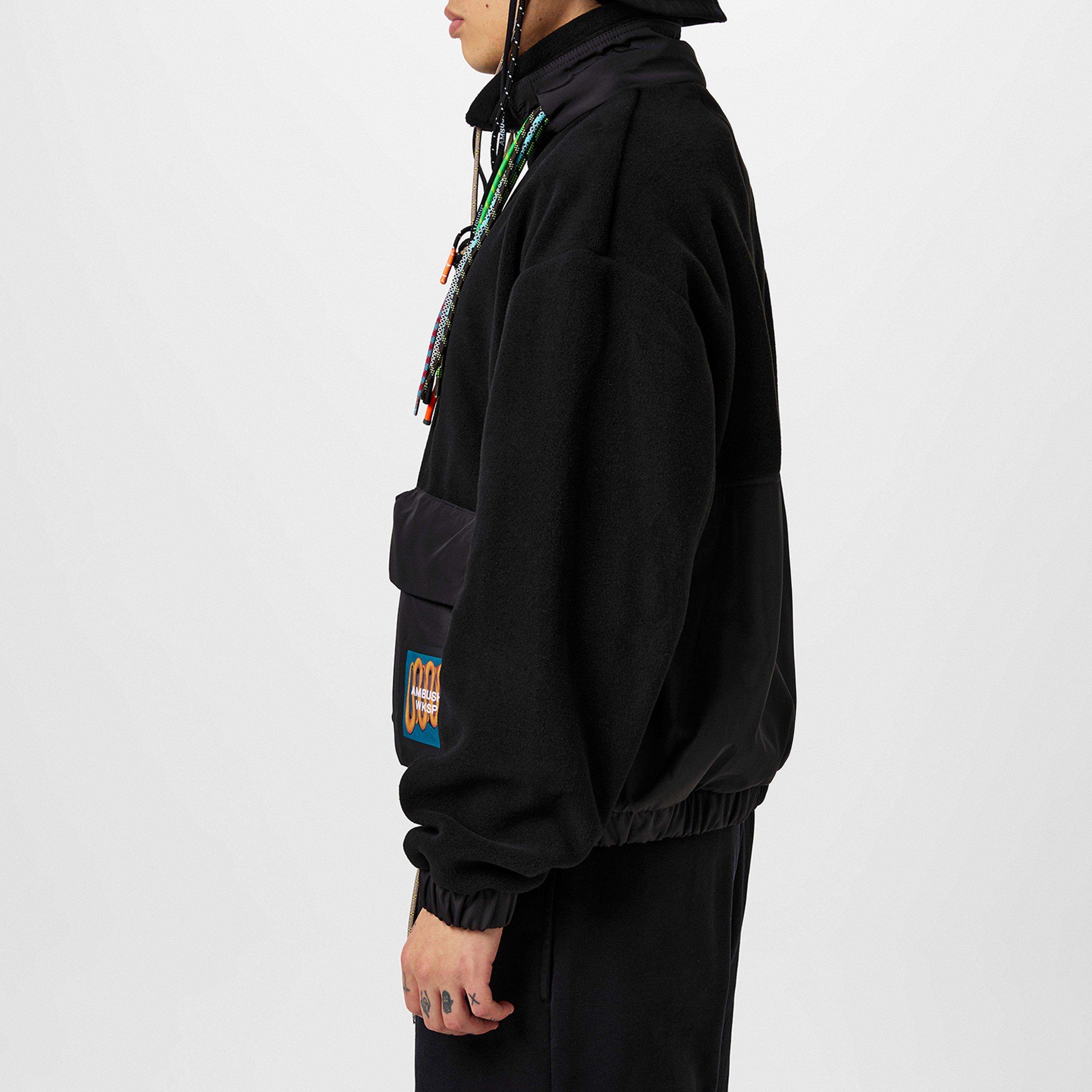 Black/Yellow - Ambush - Multicord Fleece Jacket - 2