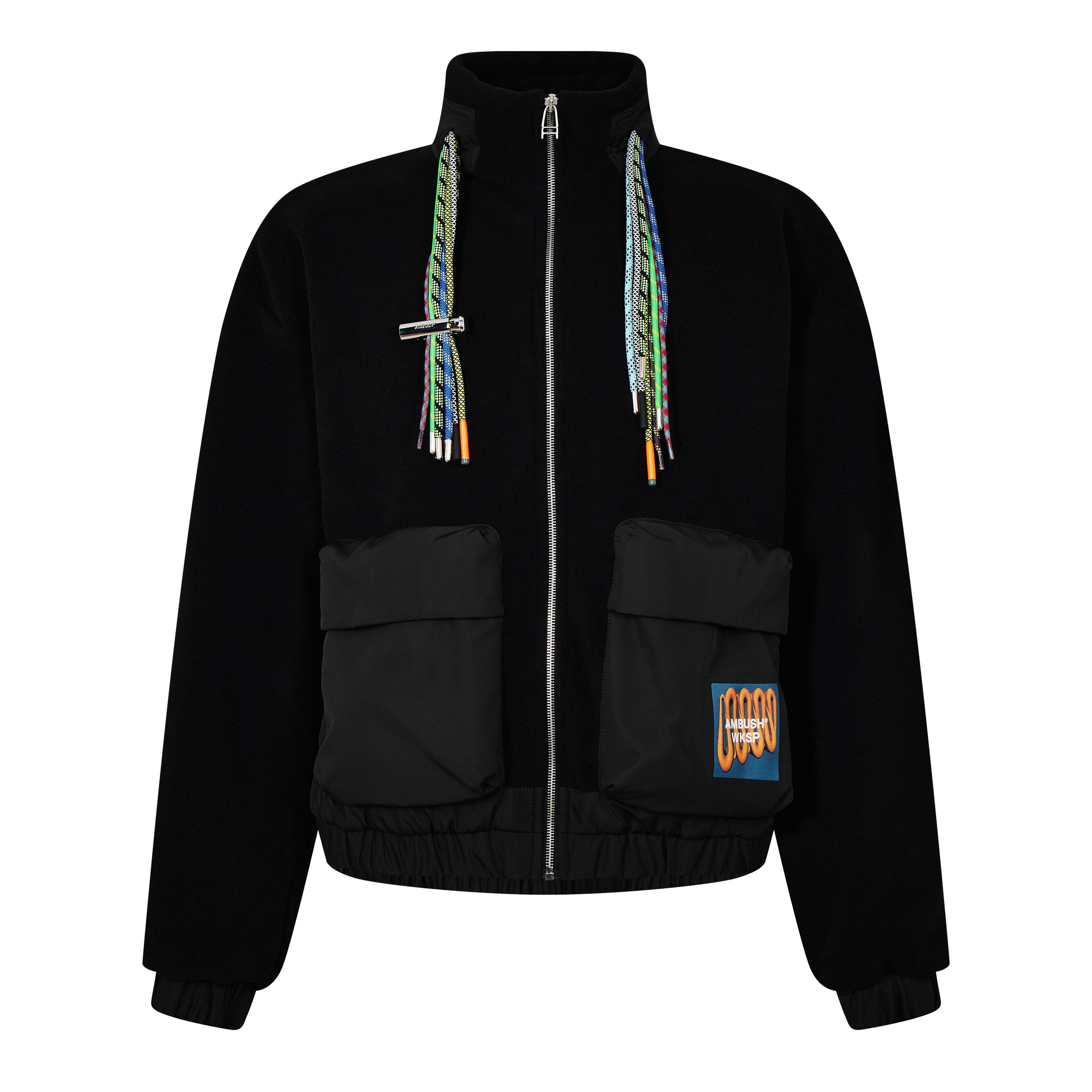Black/Yellow - Ambush - Multicord Fleece Jacket - 5