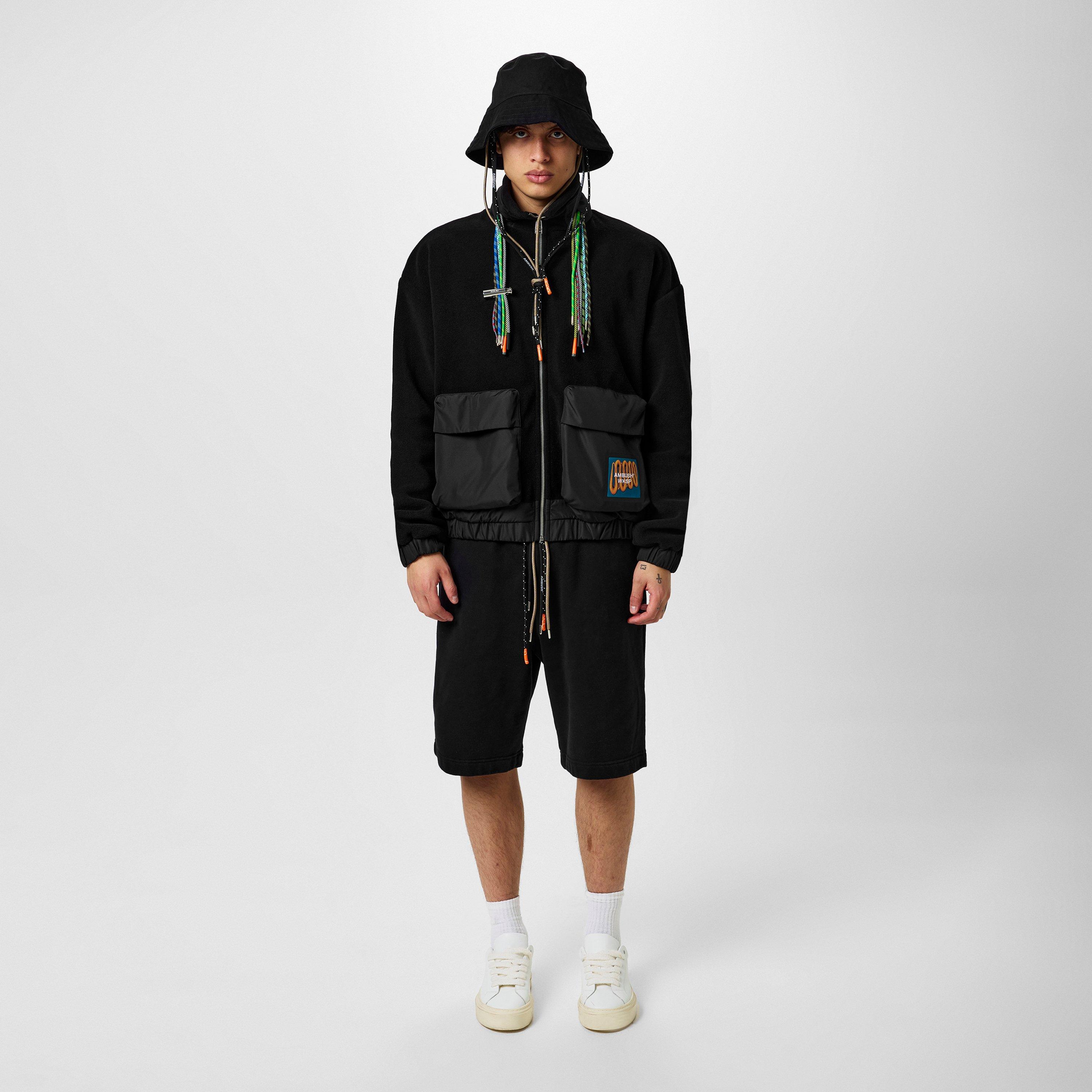 Black/Yellow - Ambush - Multicord Fleece Jacket - 4