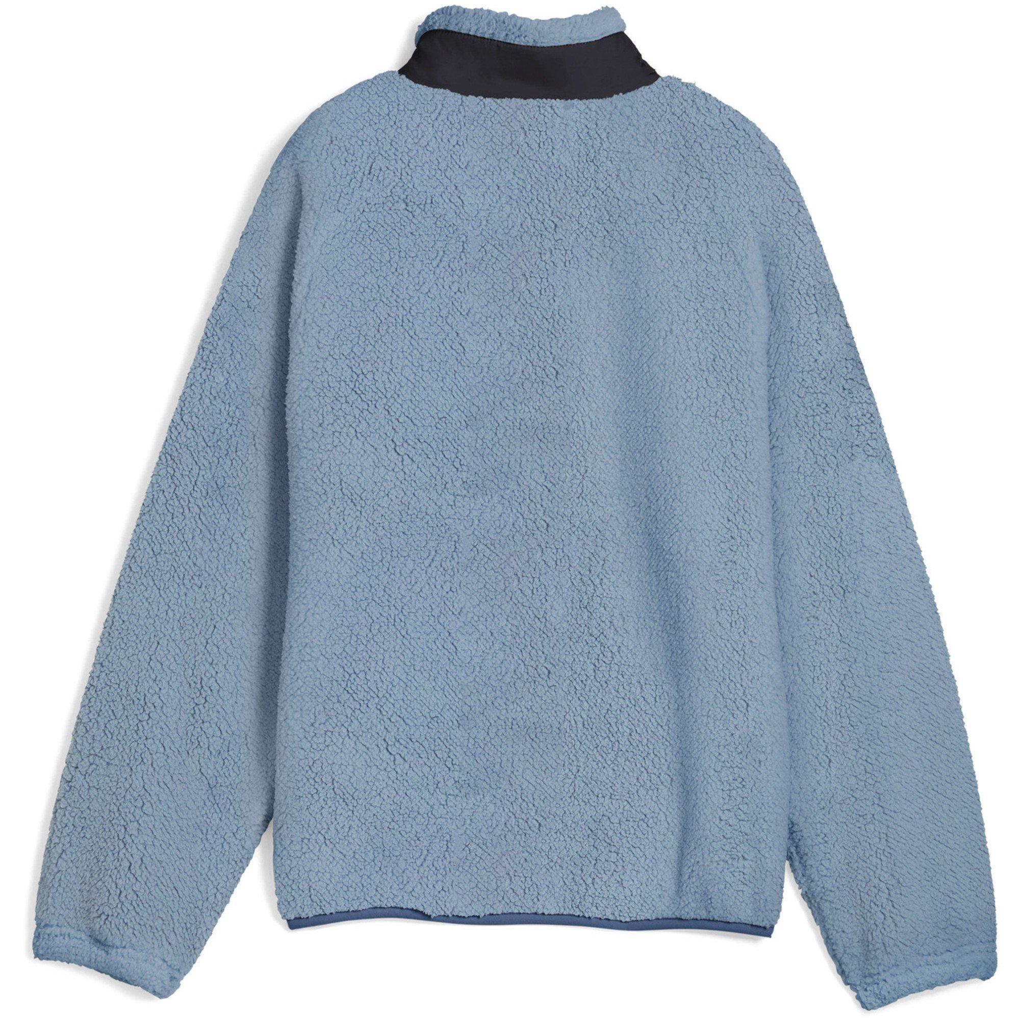 Kul plavi - Puma - Unisex Kids' Hybrid Sherpa Full Zip Fleece - 2