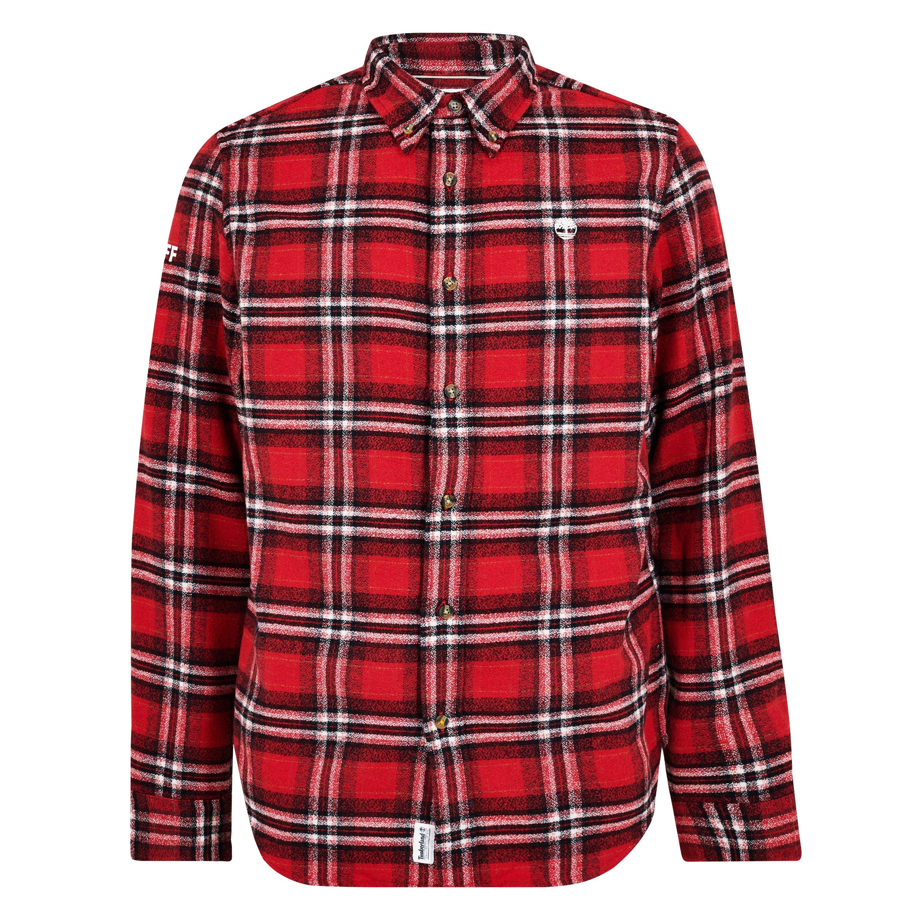 Timberland Men's Long-Sleeve Plain Shirt