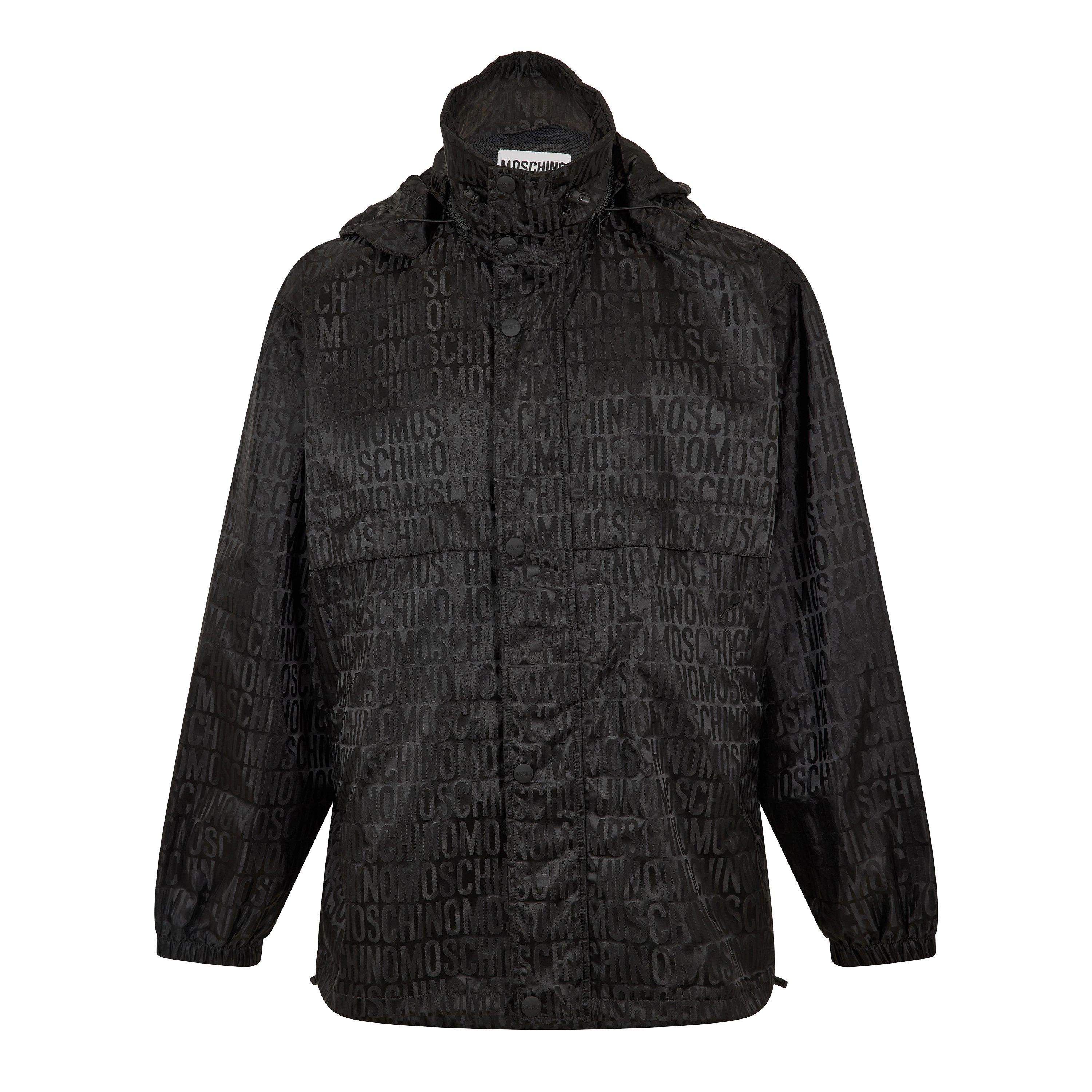 Moschino Men's Full Zip Fleece - Black - Size M (48)