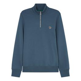PS Paul Smith Logo Quarter Zip Fleece