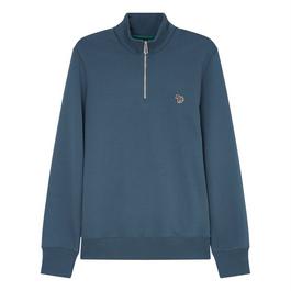 PS Paul Smith Logo Quarter Zip Fleece