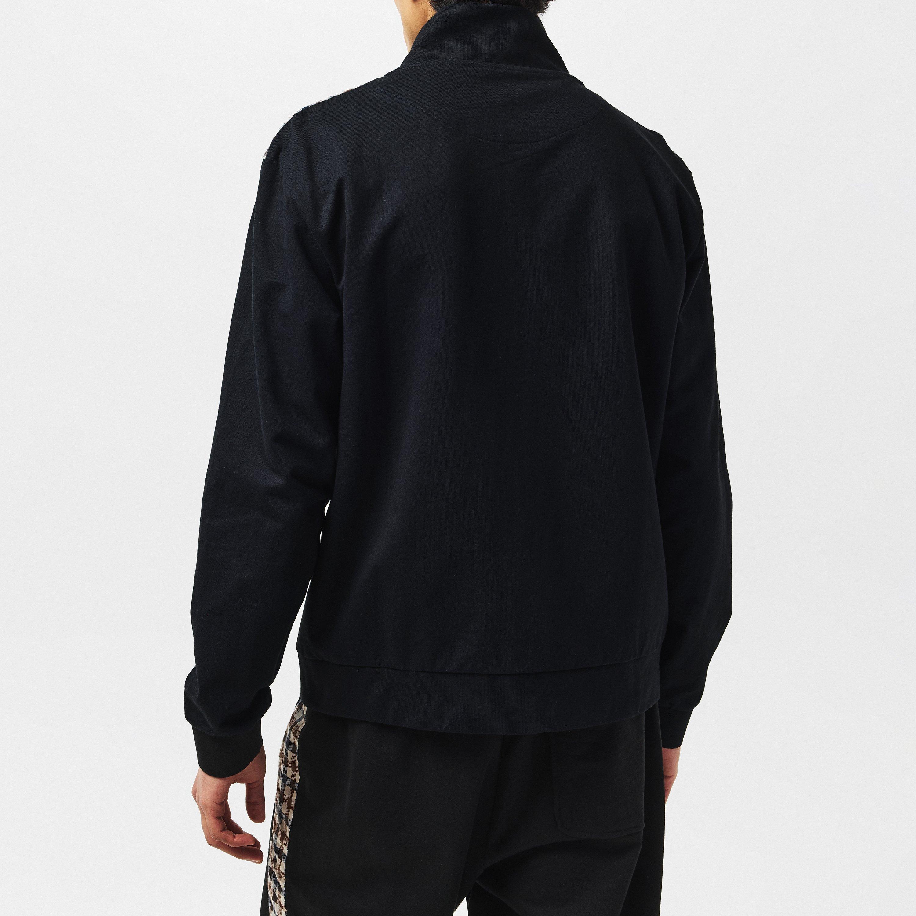 Black - Aquascutum - Men's AquAct Full-Zip Fleece - 4