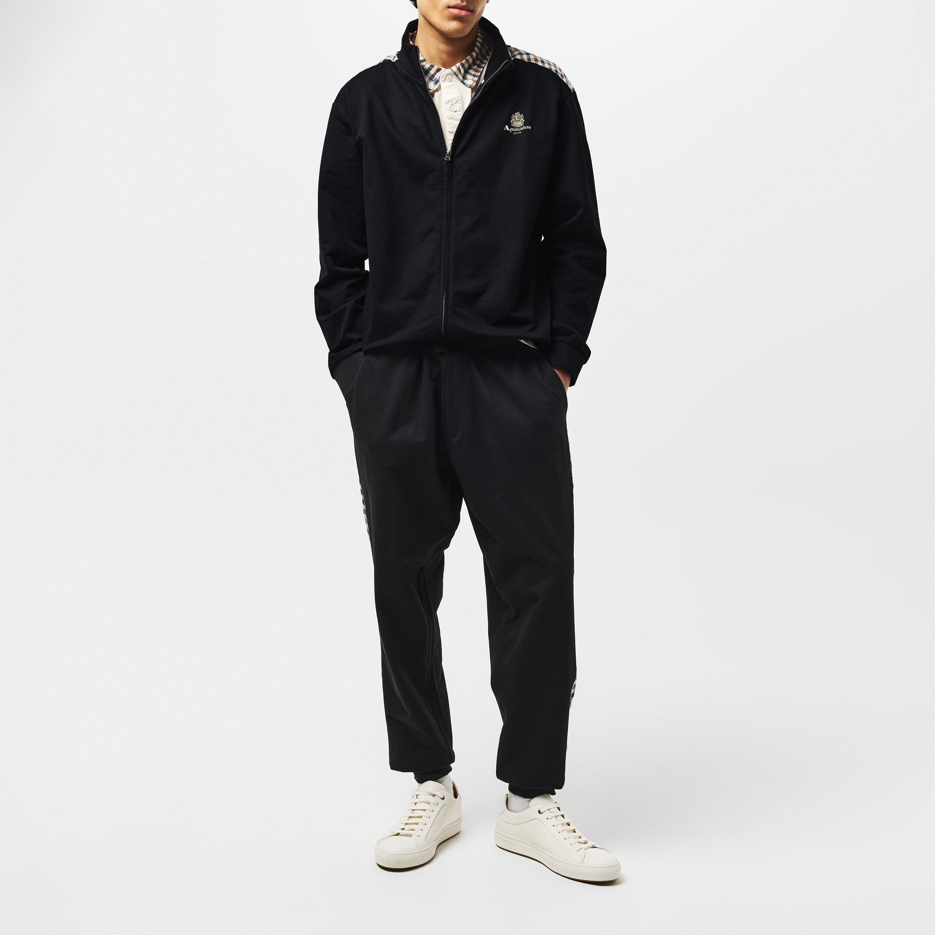 Black - Aquascutum - Men's AquAct Full-Zip Fleece - 6