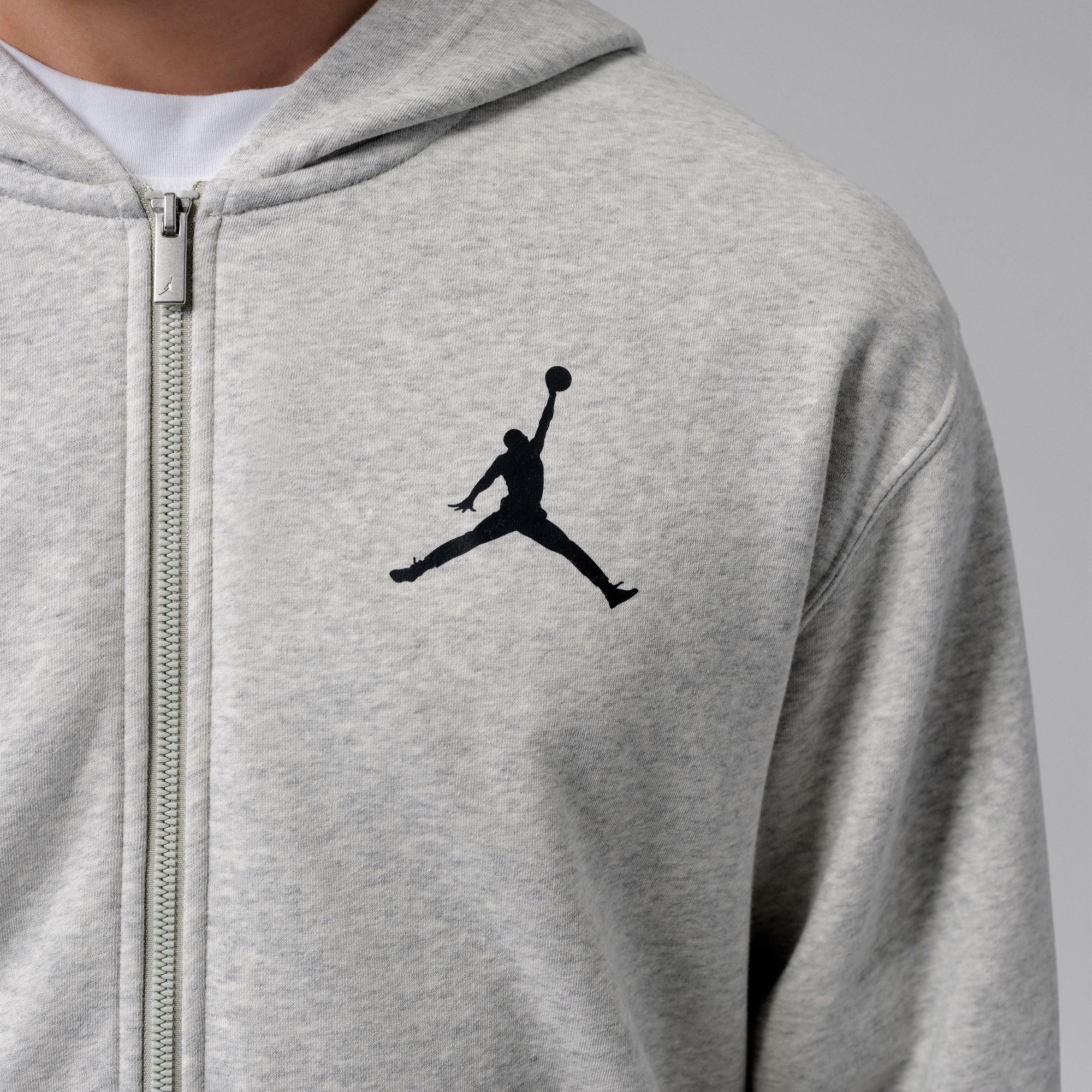 Grijs/Zwart - Air Jordan - Jordan Jump Flc FZ Sn71 - 4