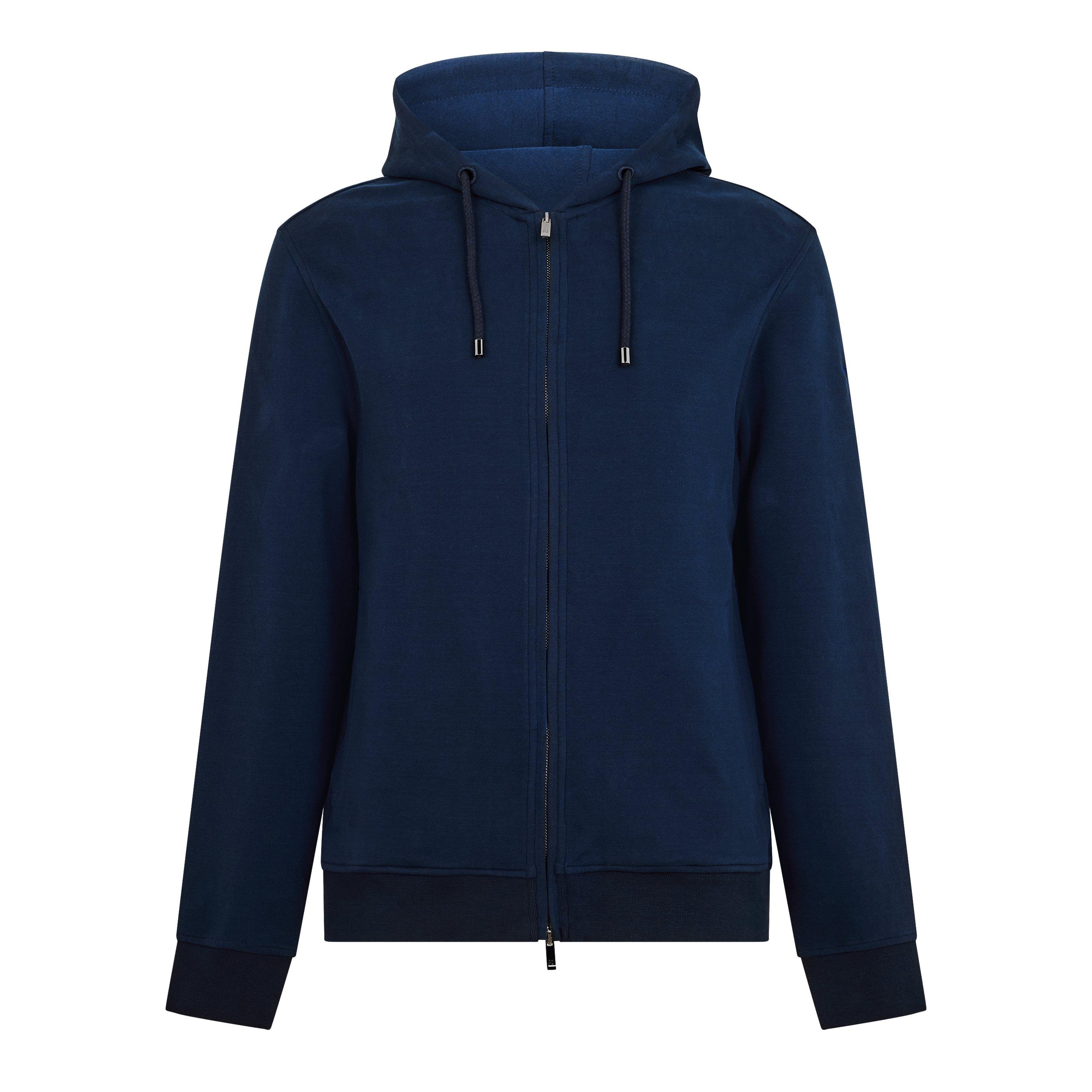 Pal Zileri Men's Full Zip Fleece - Navy 1 - 52 (XL)