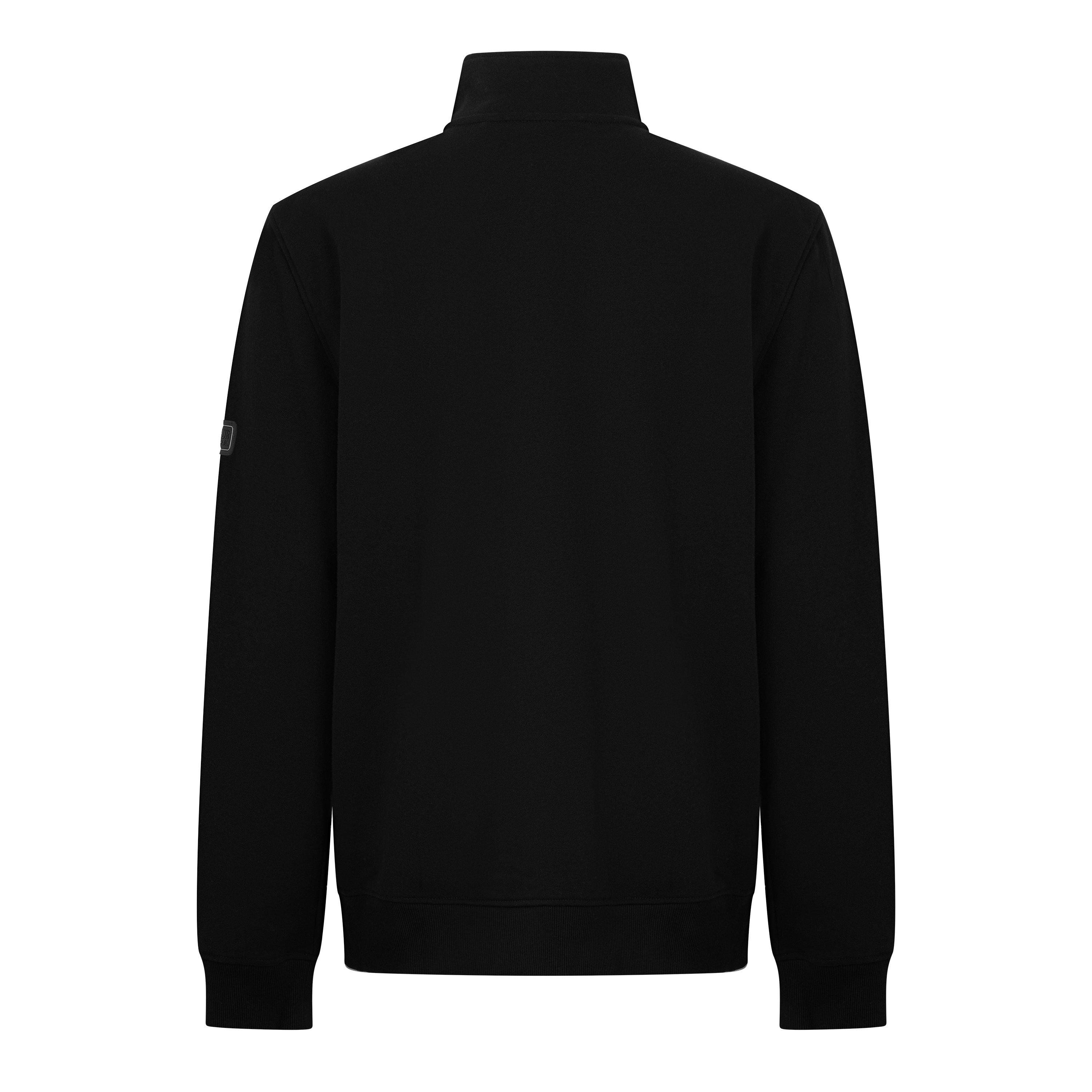Black BK31 - Barbour International - Outline Half-Zip Sweatshirt - 2