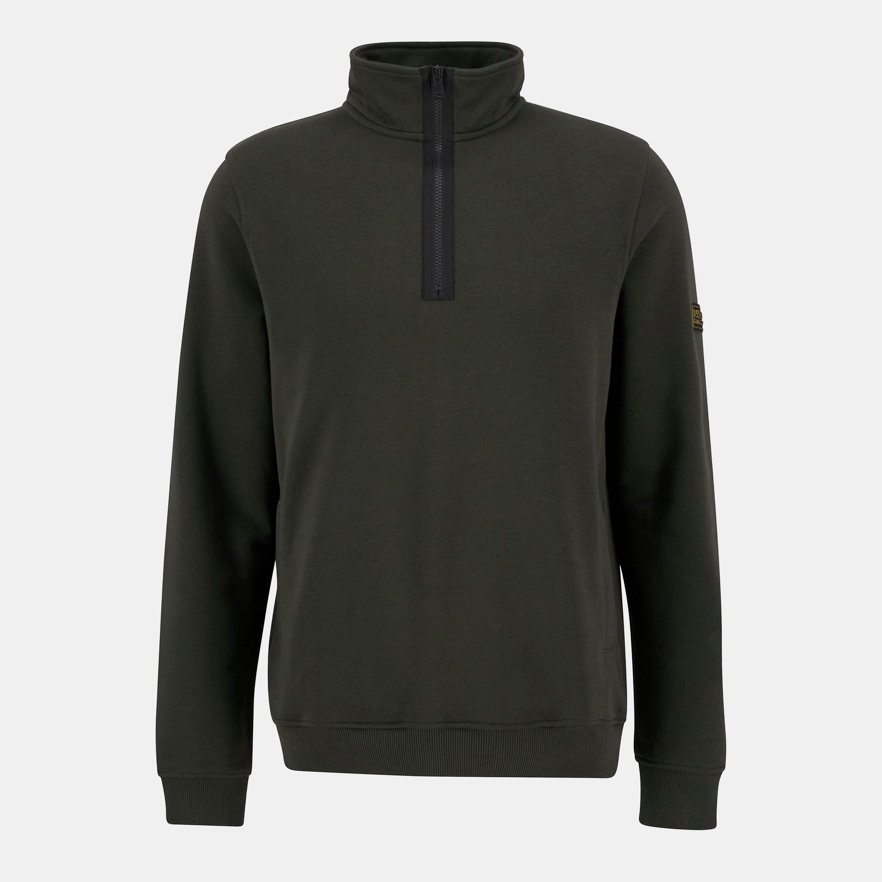 Barbour International Outline Half-Zip Sweatshirt - Sage SG71 - S
