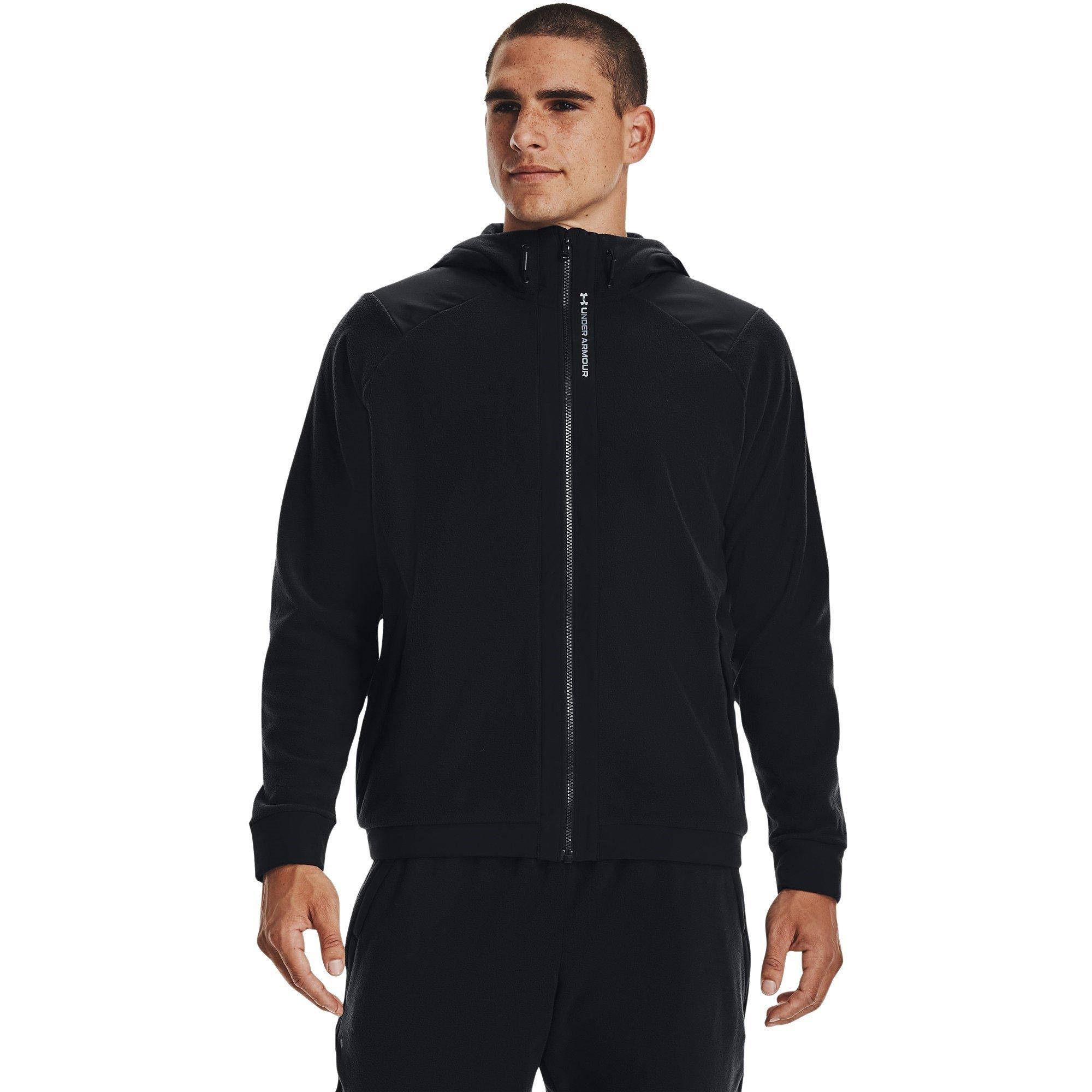 Noir - Under Armour - Rush Fleece Top - 2