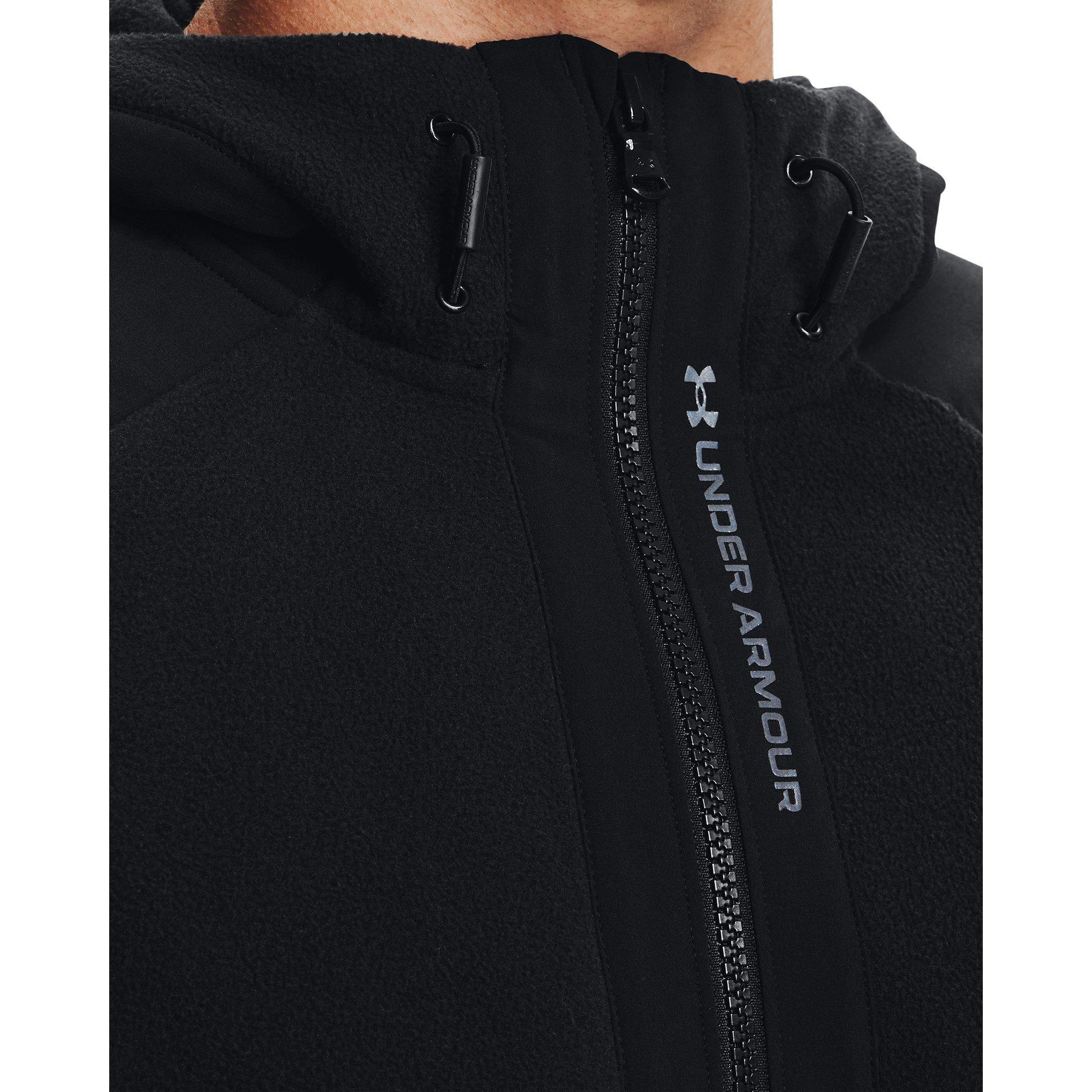 Noir - Under Armour - Rush Fleece Top - 5