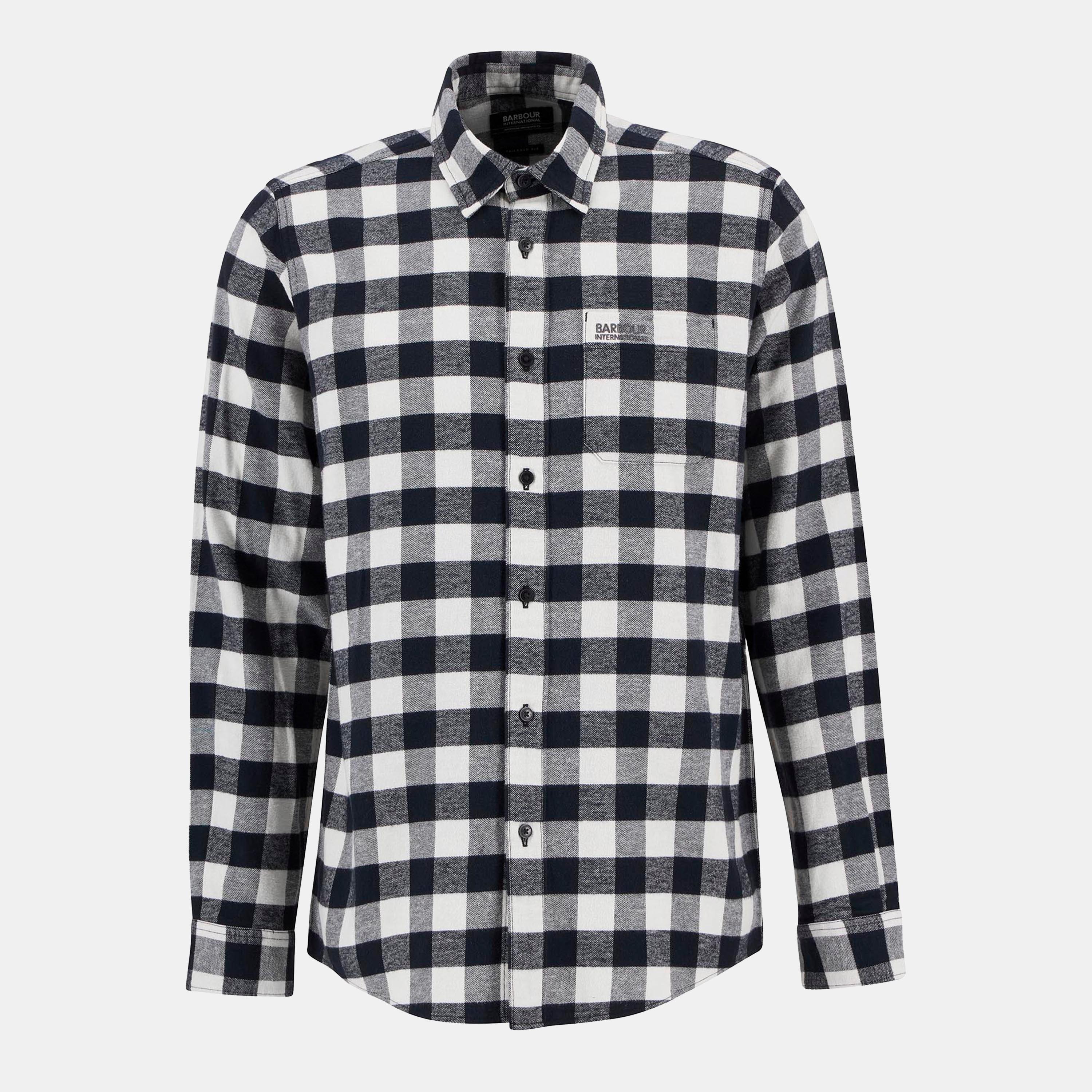 Black BK11 - Barbour International - Blackstreak Check Shirt - 1