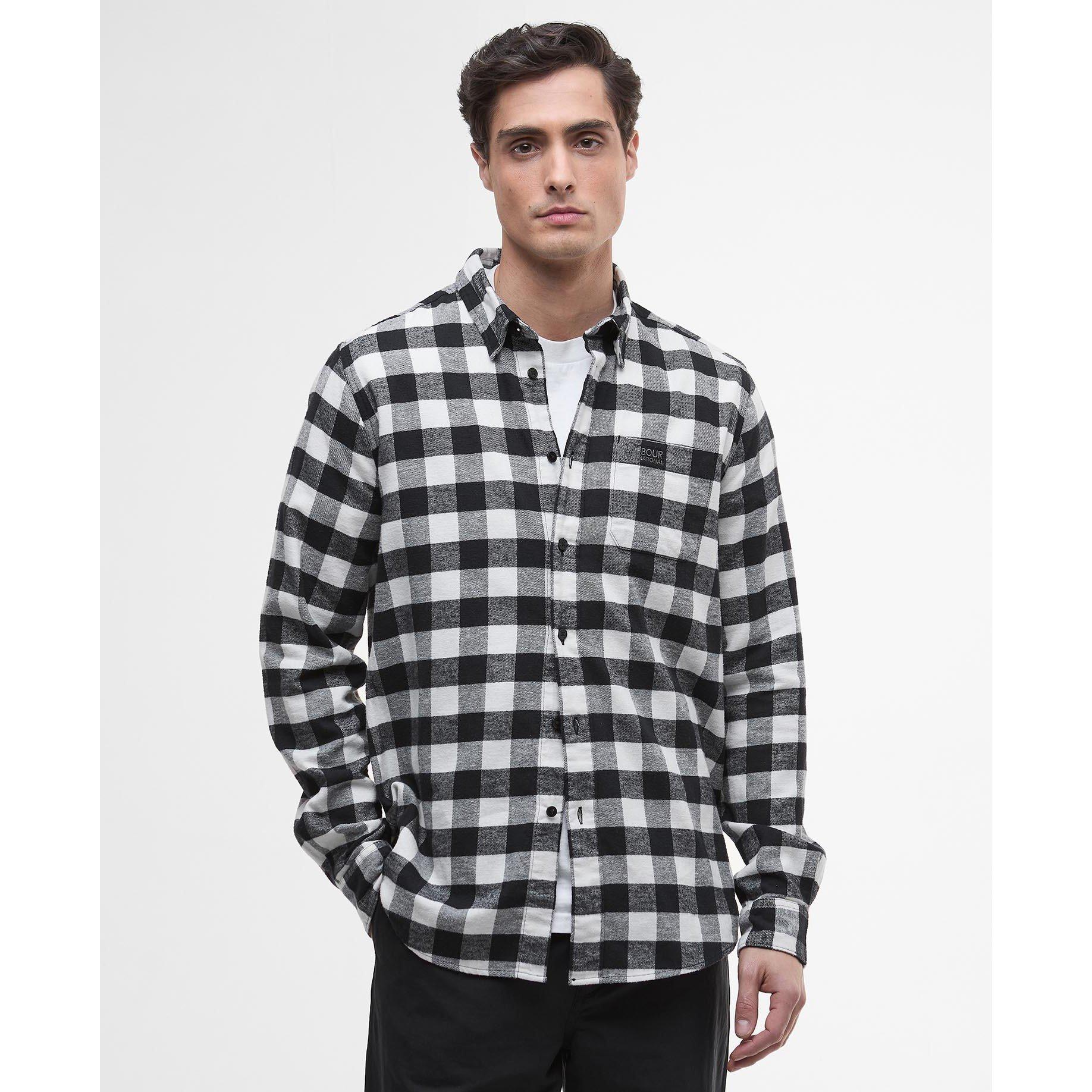 Black BK11 - Barbour International - Blackstreak Check Shirt - 2