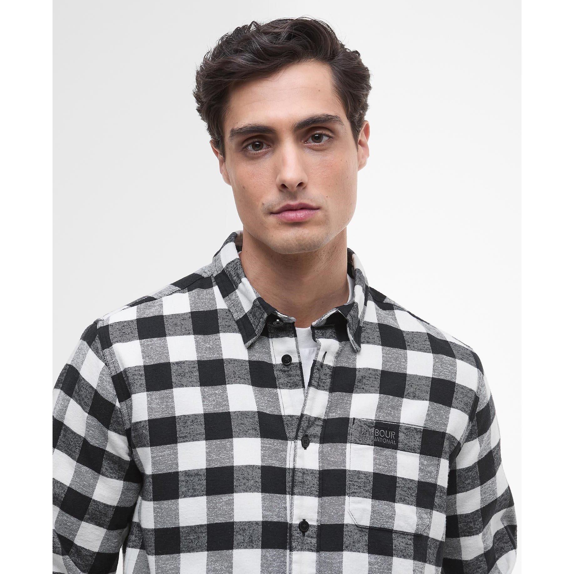 Black BK11 - Barbour International - Blackstreak Check Shirt - 4