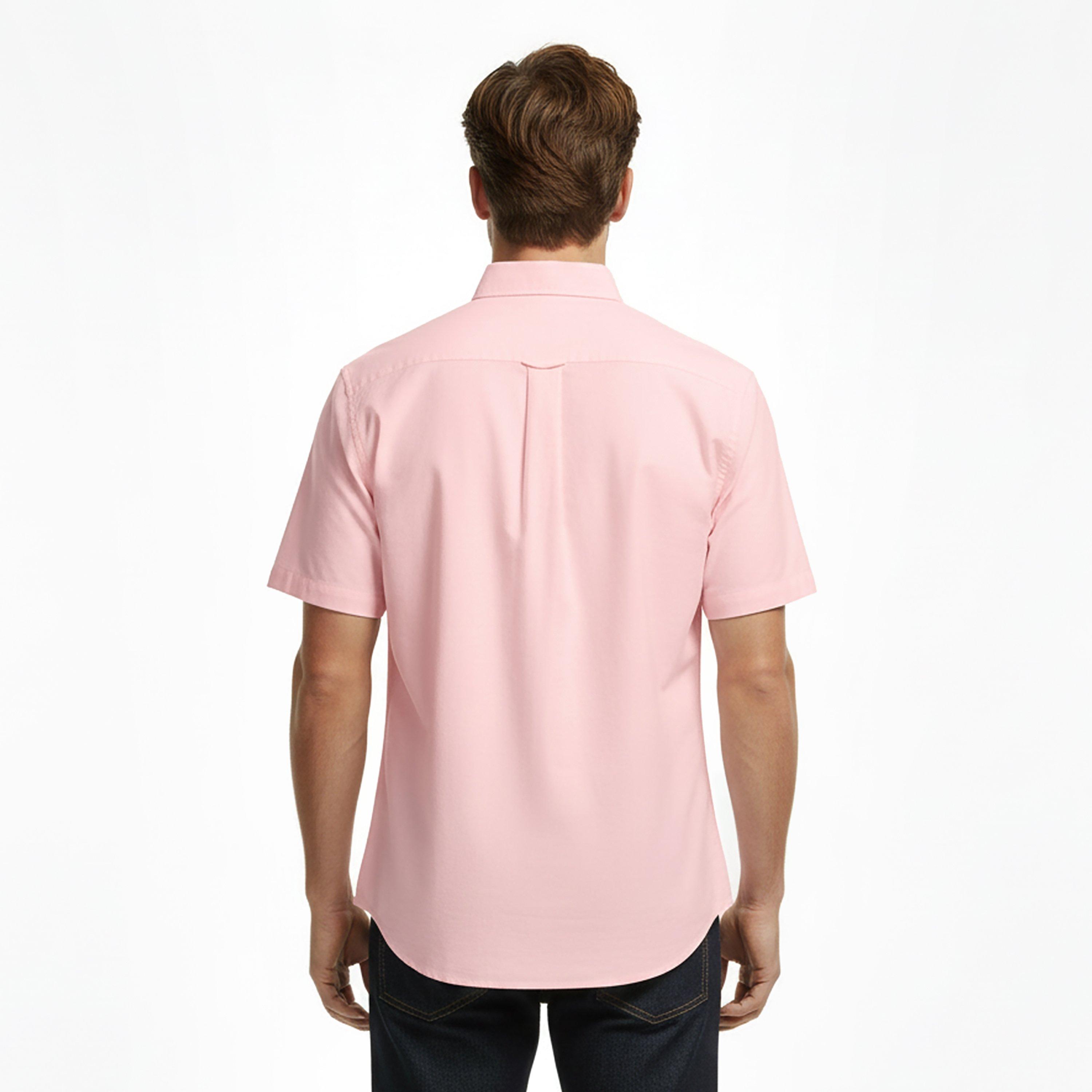 Rose Lavé 666 - Gant - Men's Classic Poplin Short Sleeve Shirt - 4