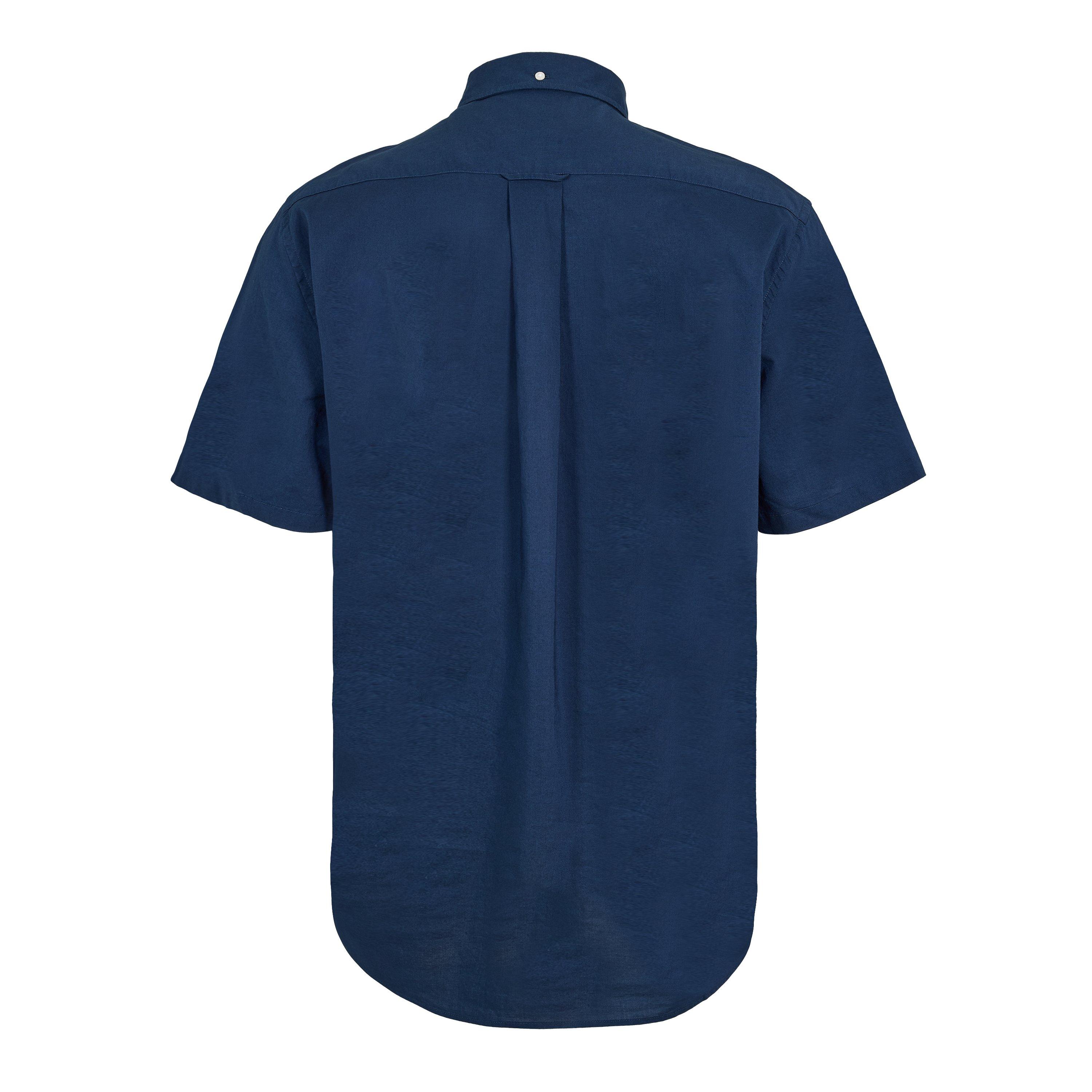 Marine 410 - Gant - Men's Classic Poplin Short Sleeve Shirt - 2