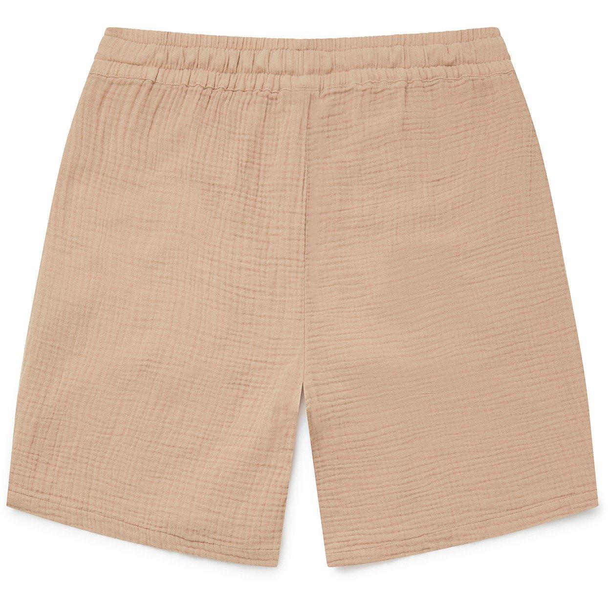 Warm Beige 022 - Albam - Men's Crinkle Tailored Shorts - 2