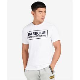 Barbour International Essential Large Logo T Shirt