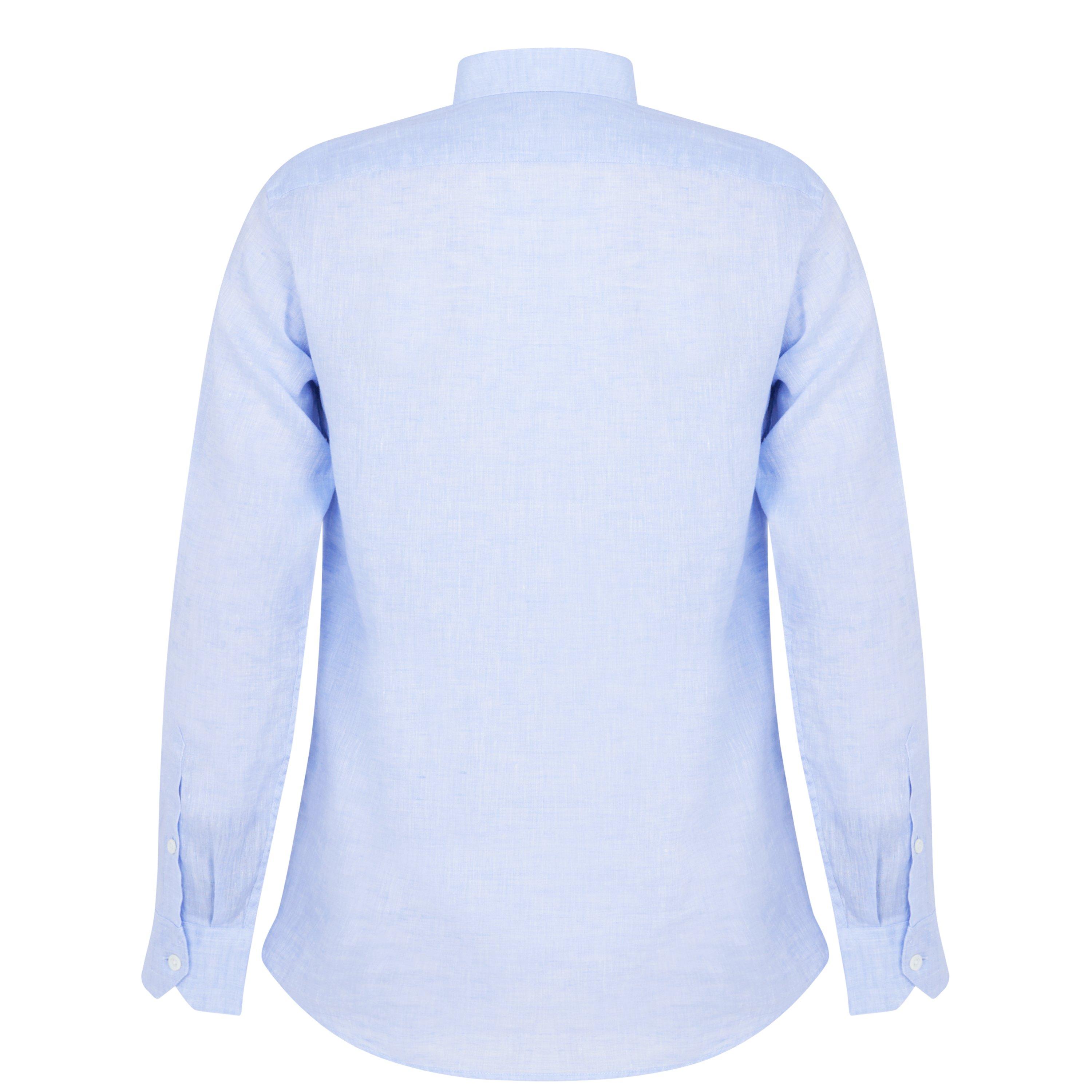 Baby Blue - Frescobol Carioca - Linen Shirt - 5