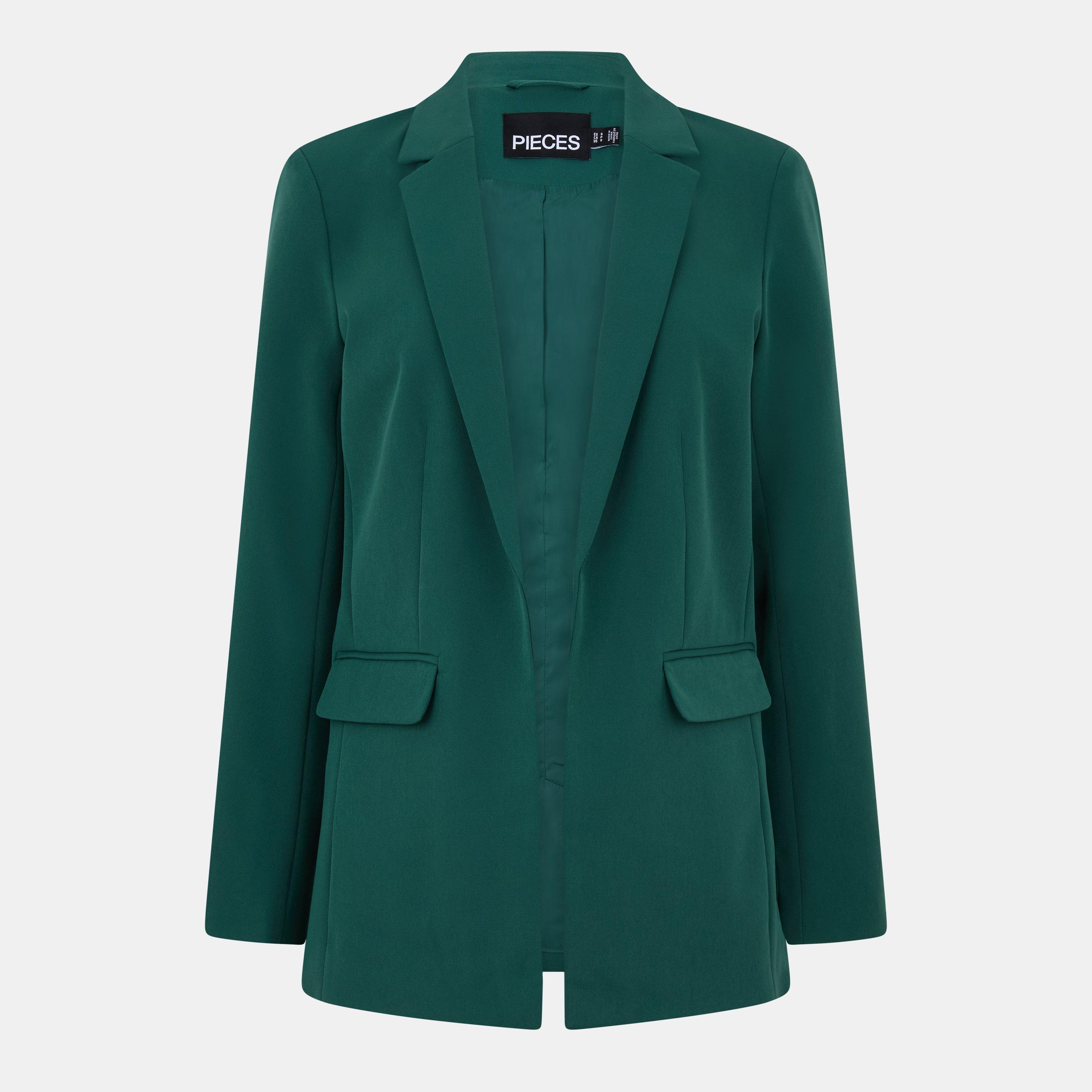 Pieces Women's Wool Blazer - Trekking Green - 8 (XS)
