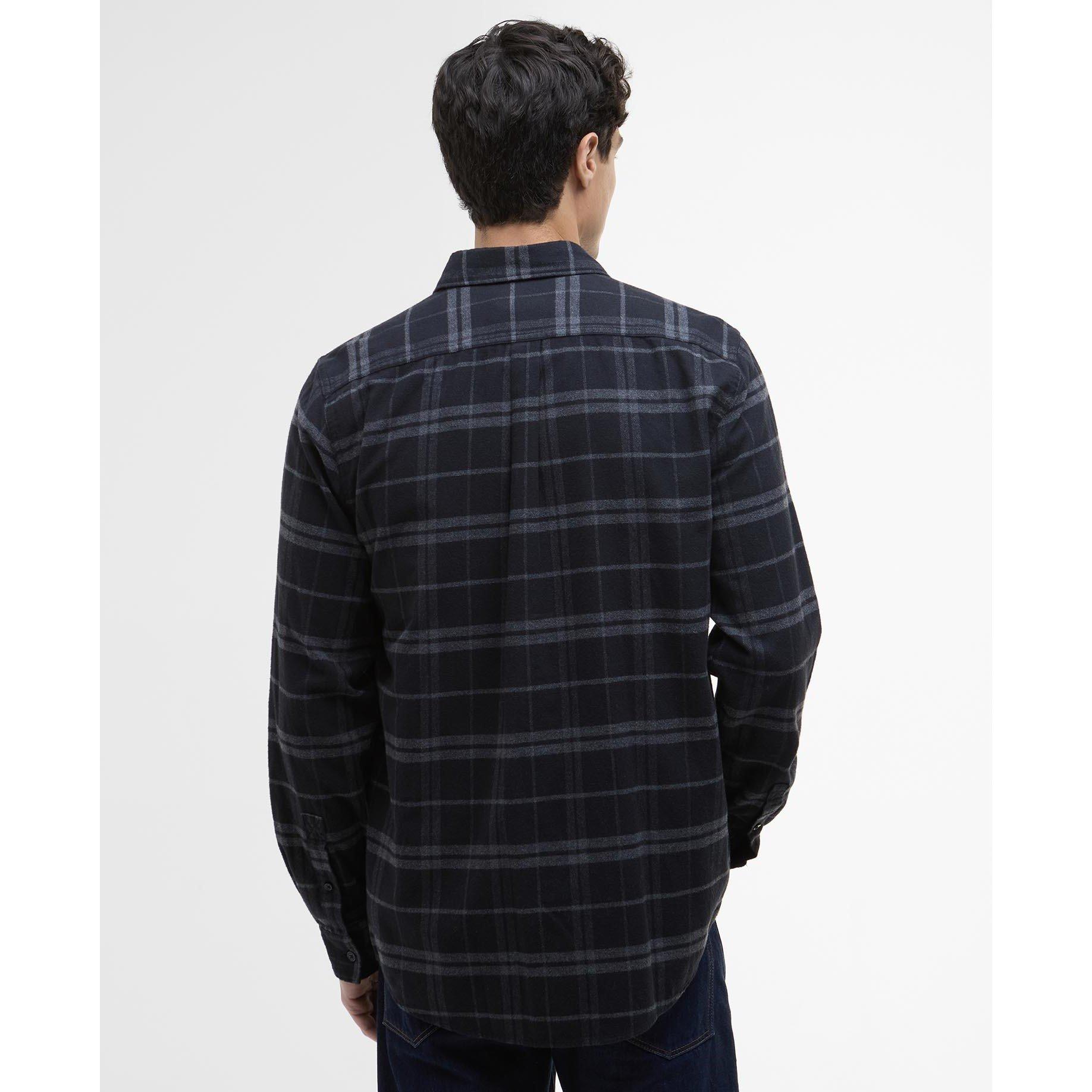 Black BK11 - Barbour International - Mens Haynes Shirt - 3