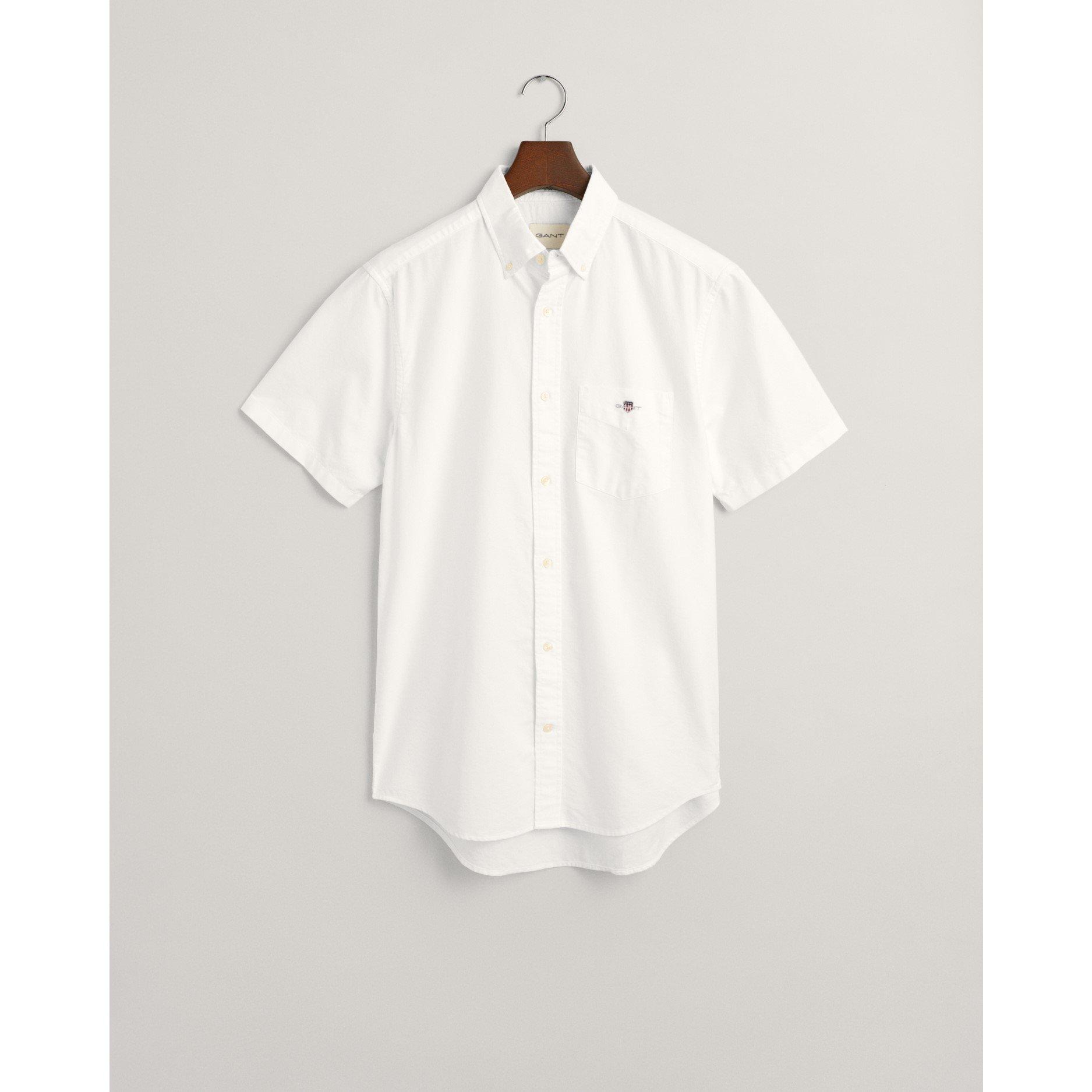 Regular Fit Classic Oxford Short Sleeve Shirt