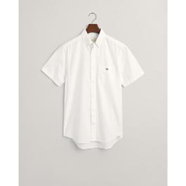 Gant Regular Fit Classic Oxford Short Sleeve Shirt