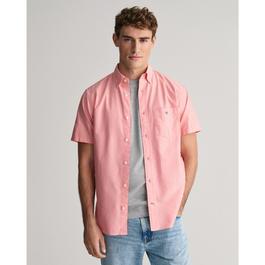 Gant Regular Fit Classic Oxford Short Sleeve Shirt