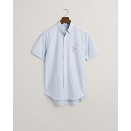 Gant Regular Fit Classic Oxford Short Sleeve Shirt