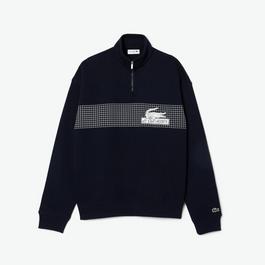 Lacoste Le Club Quarter Zip Pullover