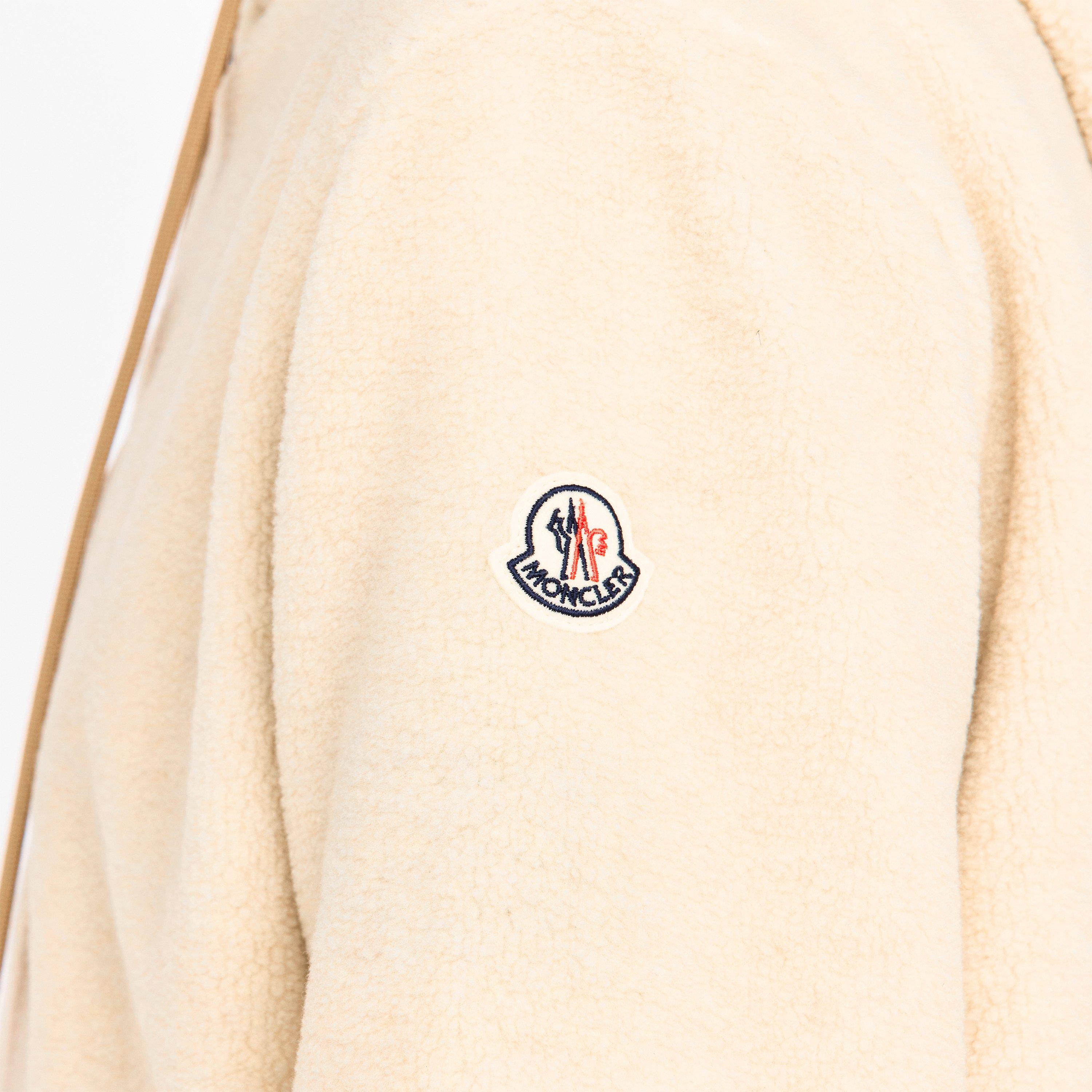 Beige 200 - Moncler - Men's Ted Hood Full Zip Fleece - 5