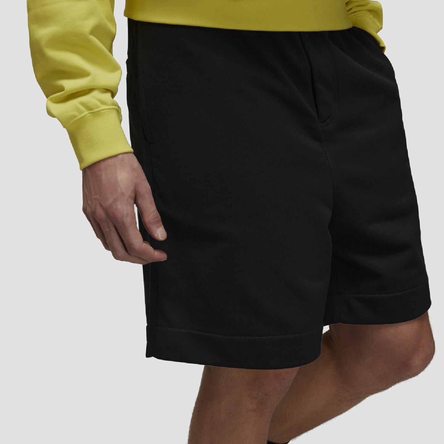 Black - Y3 - Men's French Terry Tailored Shorts - 6