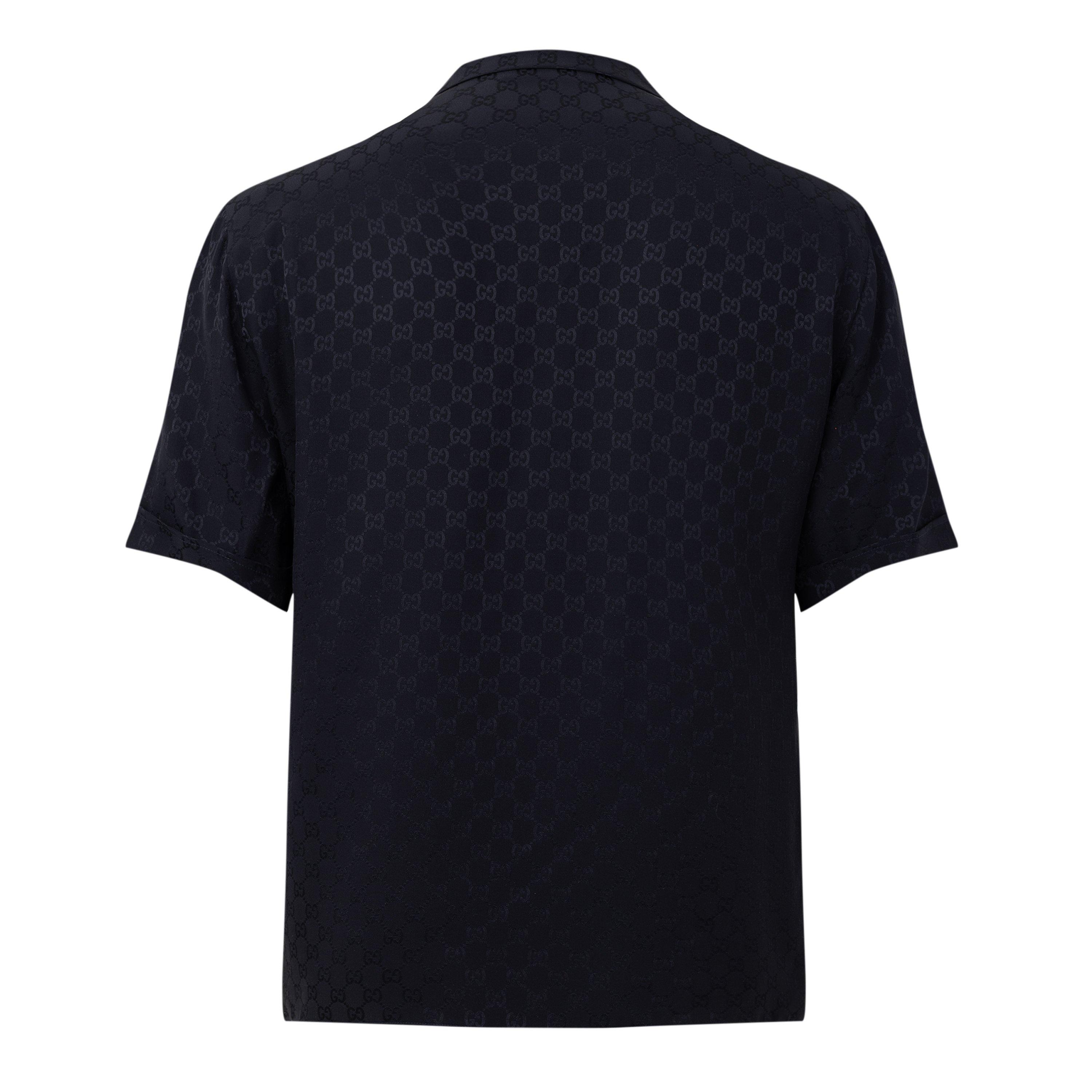 Blue - Gucci - Gucci GG SS Shirt Sn64 - 2