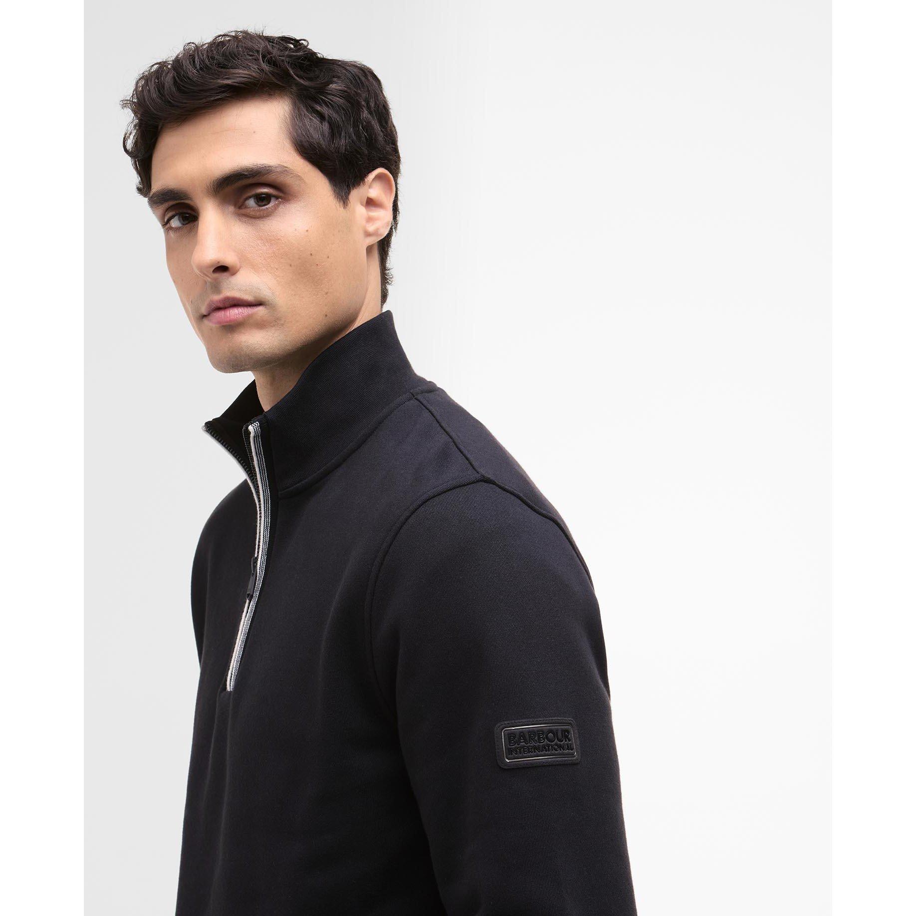 Black BK11 - Barbour International - Mens Rufforth Jumper - 4