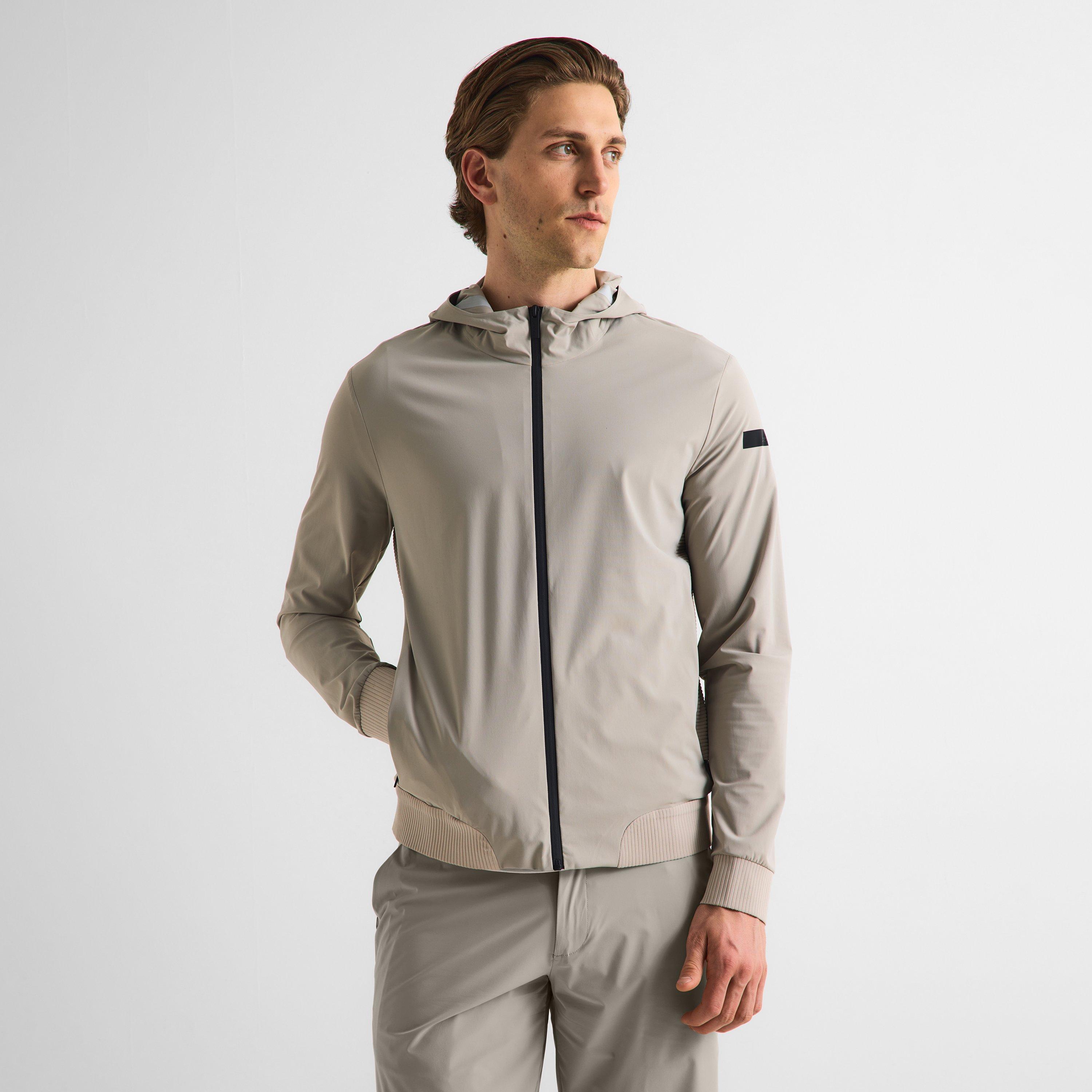White/Sand - Roberto Ricci Designs - Men's Full Zip Fleece - 3