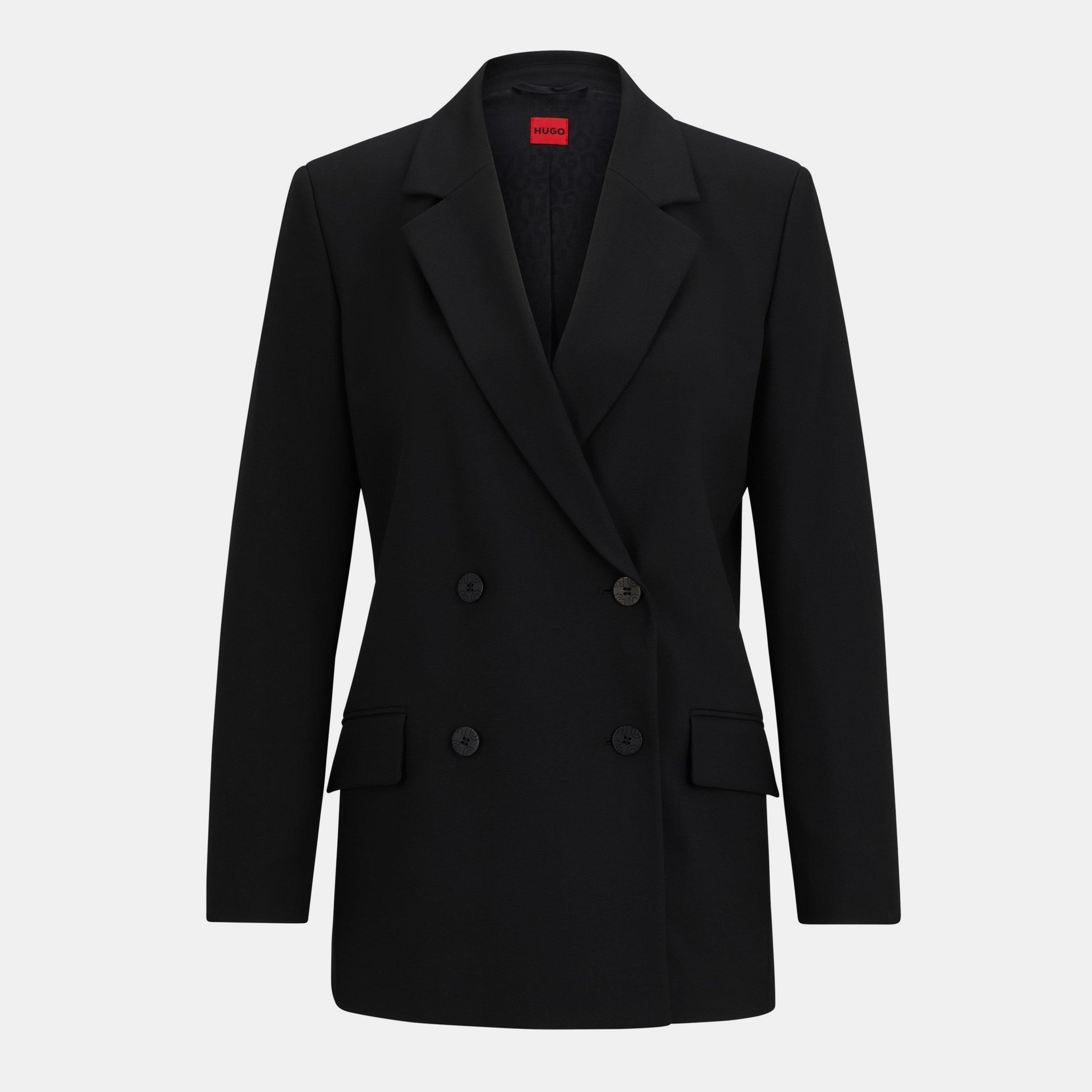 Black - Hugo - Women's Avani Suit Jacket - 1