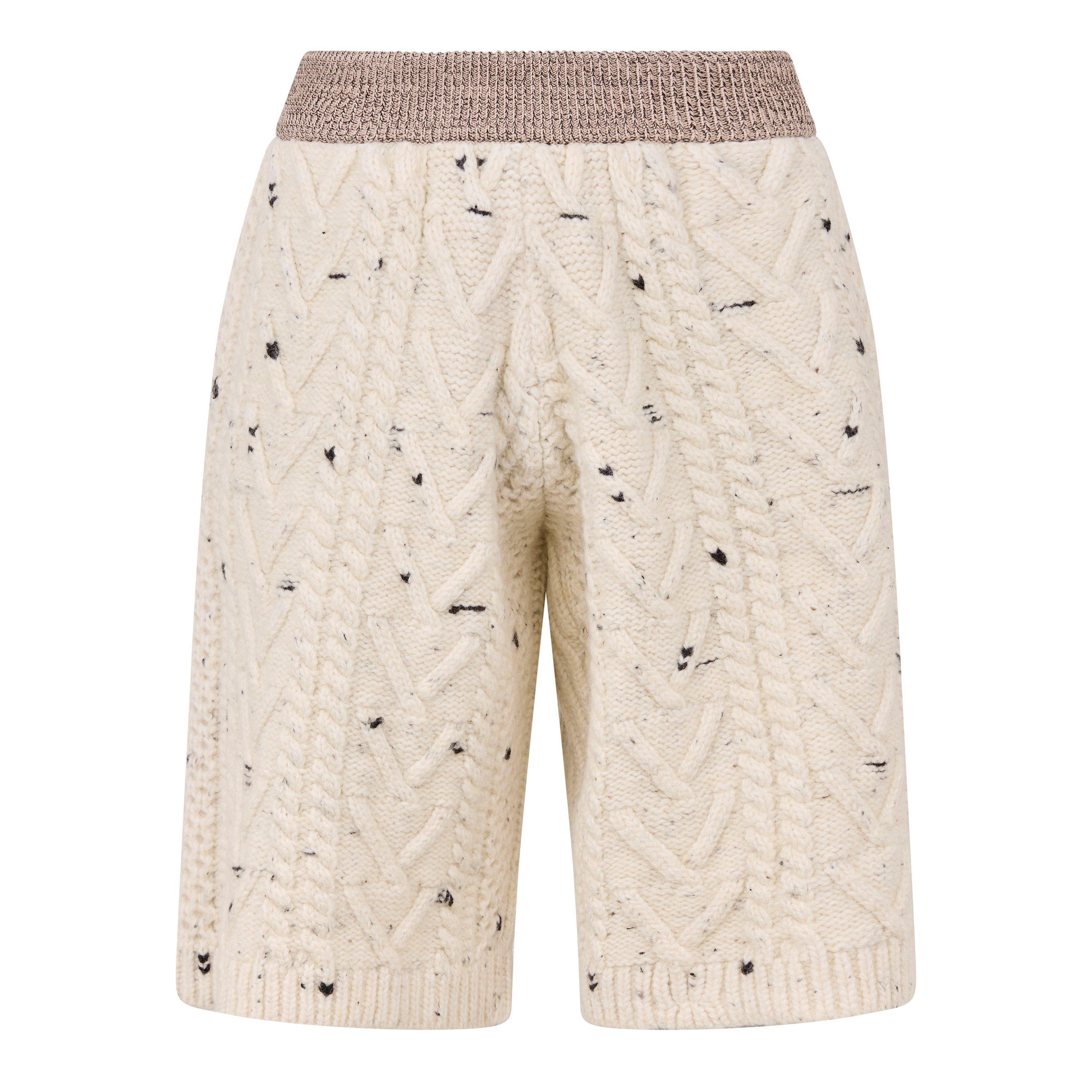 Stone Melange - Bottega Veneta - Men's Lightweight Tailored Shorts - 1