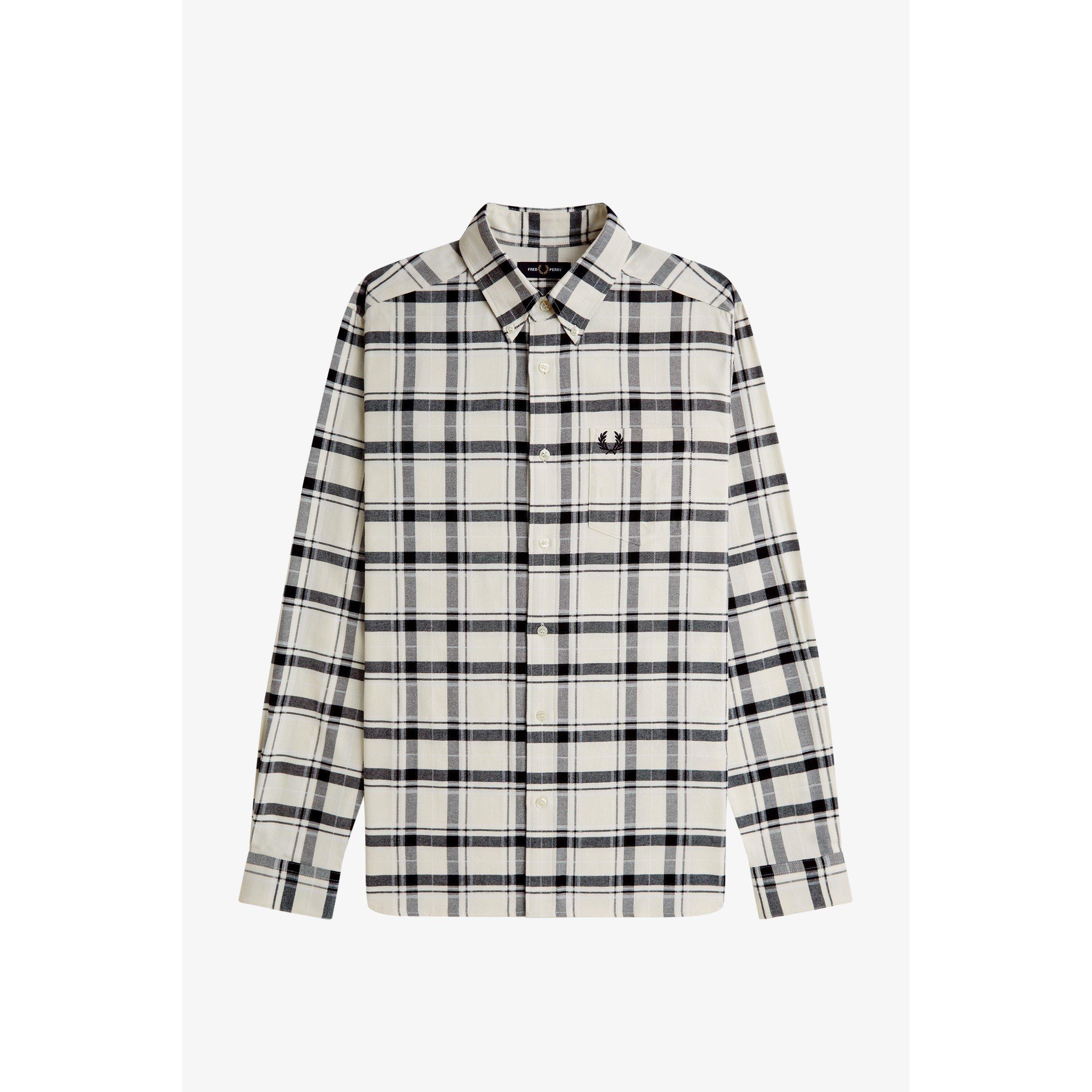Ecru 560 - Fred Perry - Fred Brshd Trtn Shrt Sn64 - 1